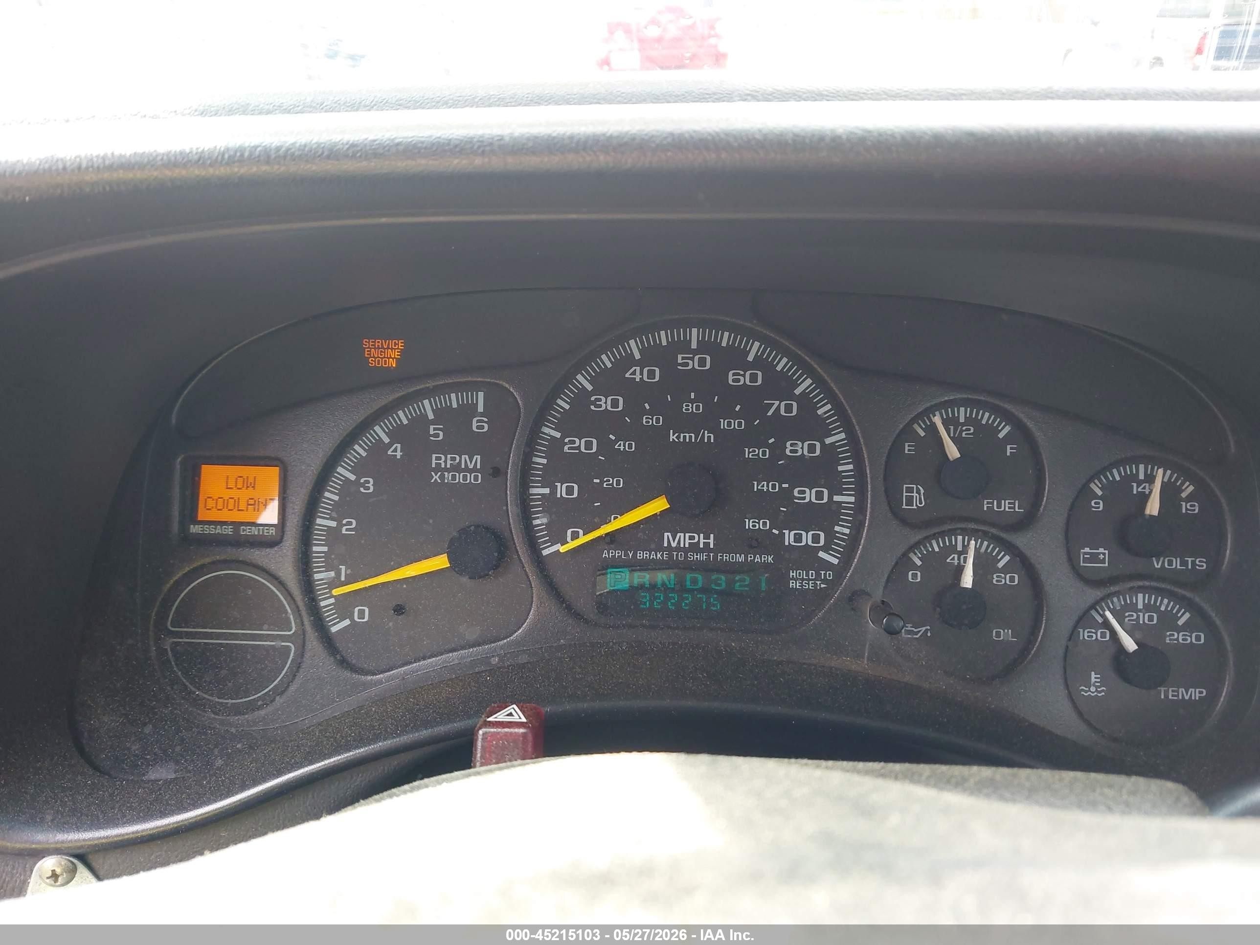 2000 Chevrolet Silverado 1500 VIN 1GCEK14W3YZ353604 IAAI salvage auction — Normal Wear, Clear (Virginia), sold $625 on 2026-07-12 (photo 7)