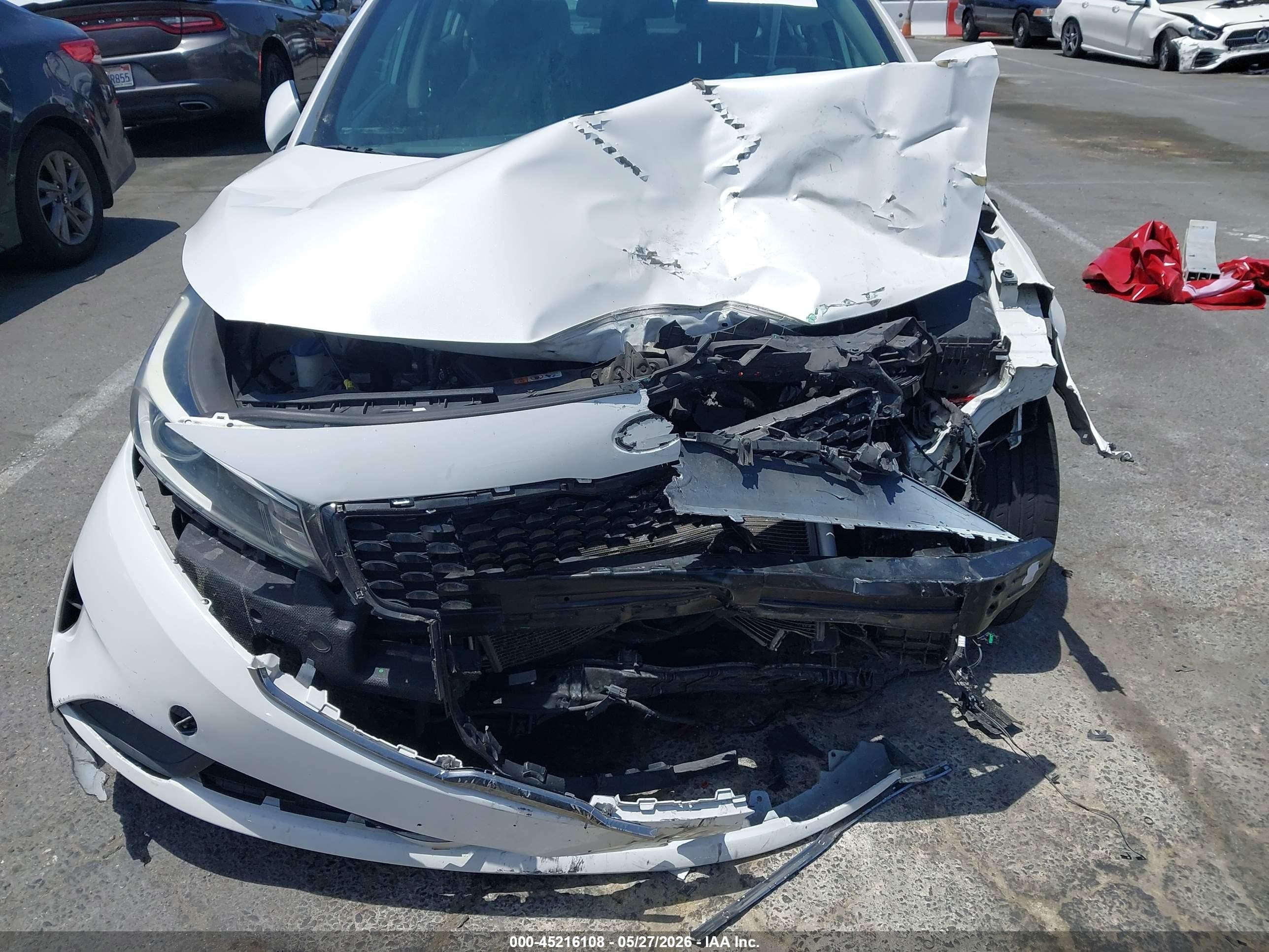 2017 Kia Forte VIN 3KPFL4A72HE083812 IAAI salvage auction — Front End, Salvage (California), sold $475 on 2026-07-09 (photo 6)