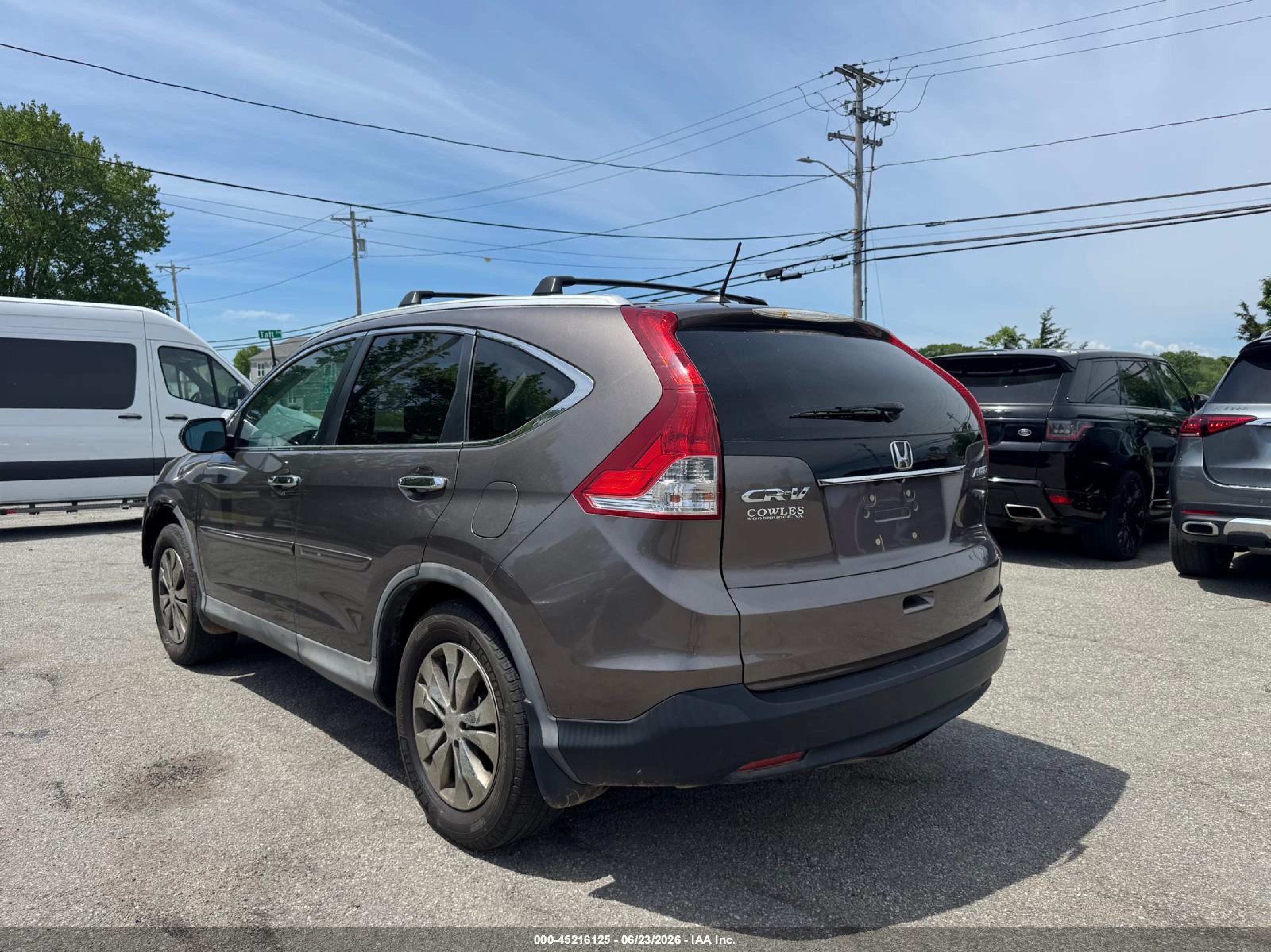 2014 Honda Cr-v VIN 2HKRM4H78EH701593 IAAI salvage auction — UNKNOWN, Salvage Title, sold $1,525 on 2026-07-18 (photo 3)