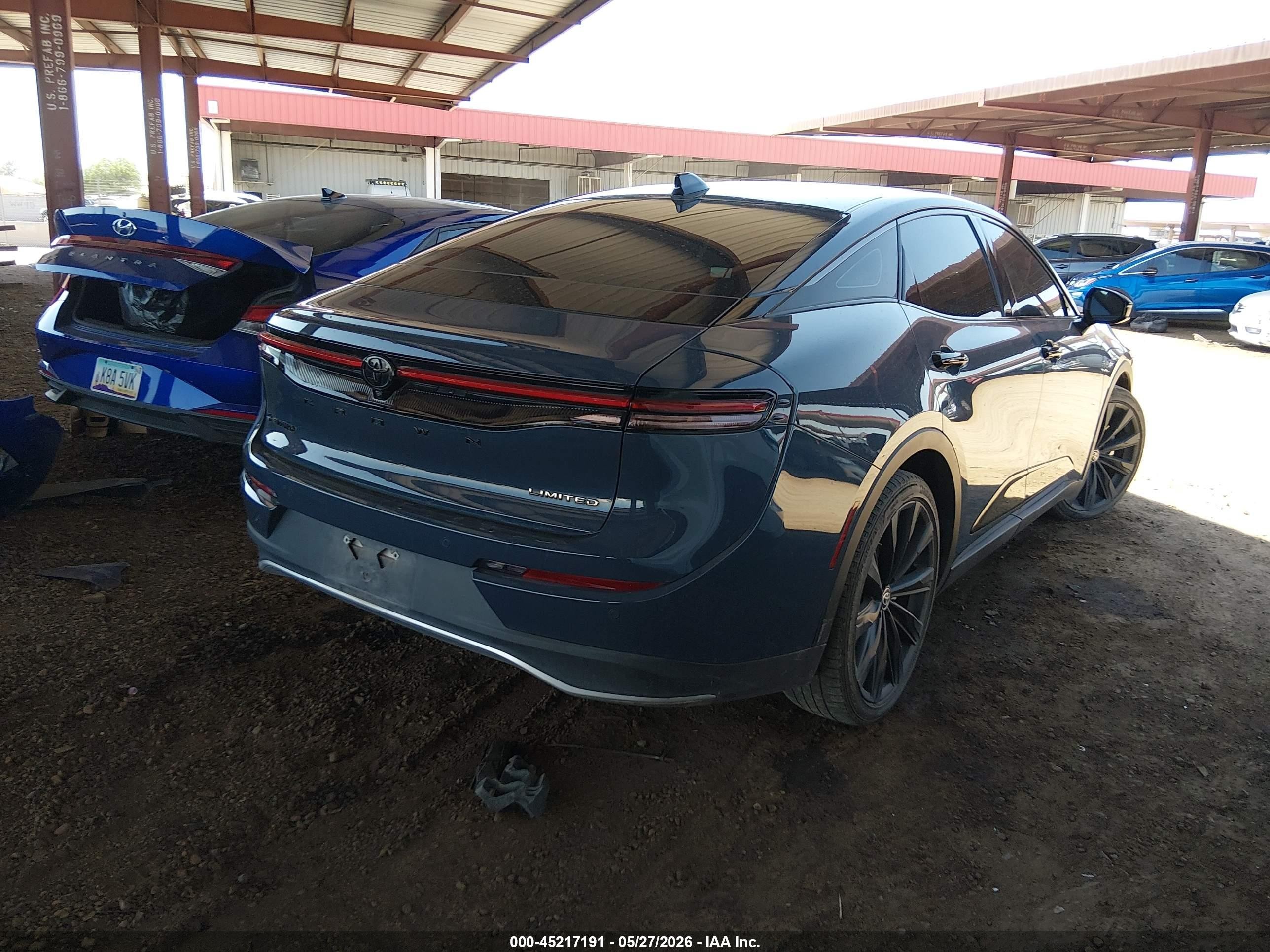 2026 Toyota Crown VIN JTDAAAAF2T3038455 IAAI salvage auction — Unknown, Salvage (Arizona), sold $16,600 on 2026-09-05 (photo 4)