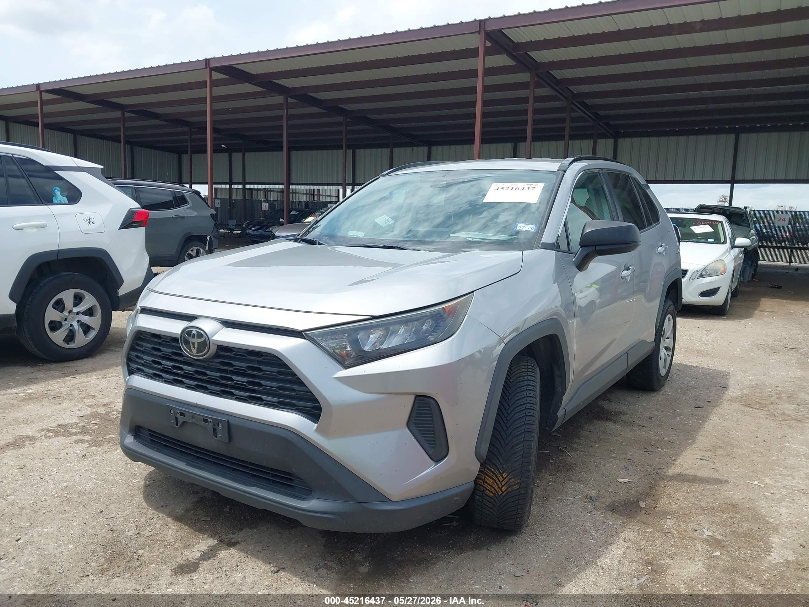 2019 Toyota RAV4 VIN 2T3H1RFV7KW018288 IAAI salvage auction — Side, Original (Texas), sold $6,000 on 2026-07-09 (photo 2)