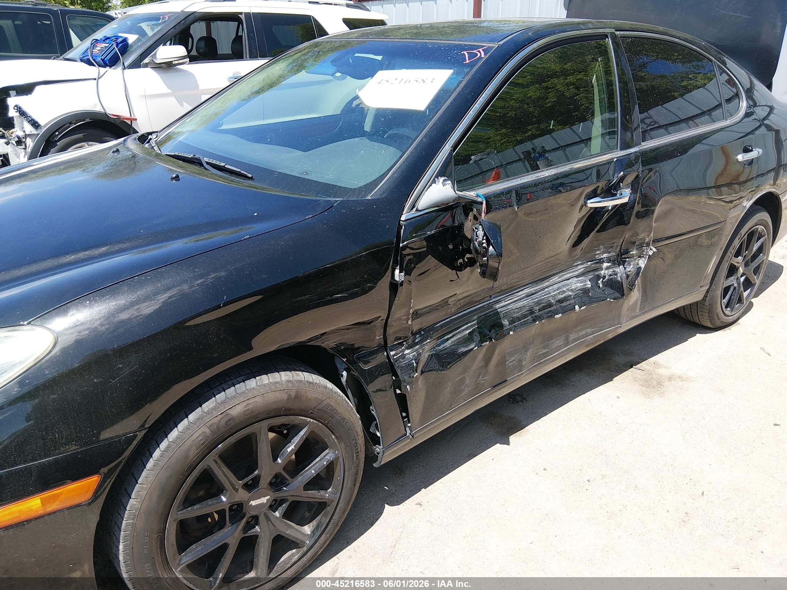 2005 Lexus ES 330 VIN JTHBA30G650023888 IAAI salvage auction — Side, Salvage (Utah), sold $325 on 2026-07-09 (photo 6)