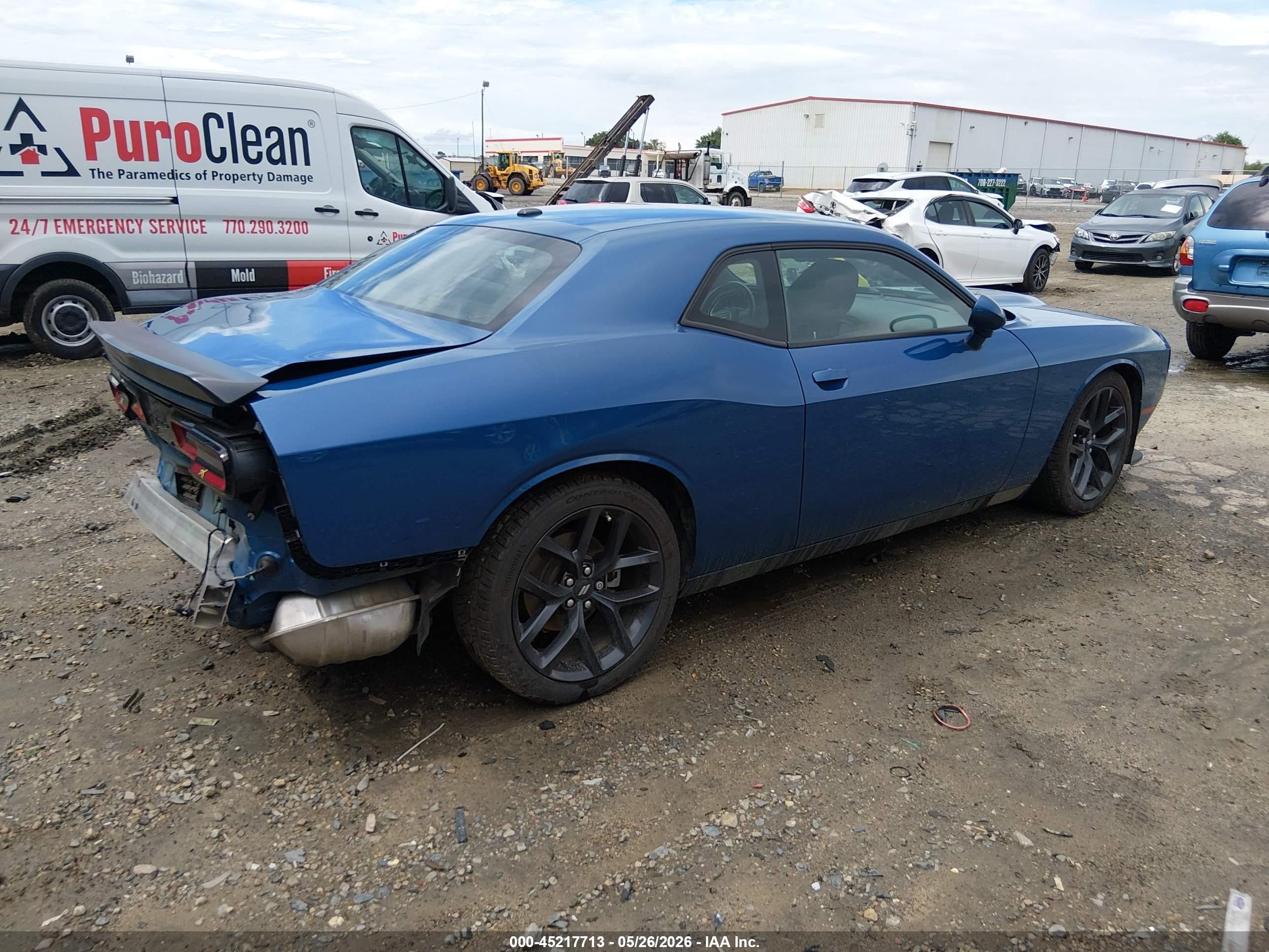 2022 Dodge Challenger VIN 2C3CDZJG6NH105781 IAAI salvage auction — Rear End, Salvage (Georgia), sold $5,300 on 2026-07-11 (photo 4)