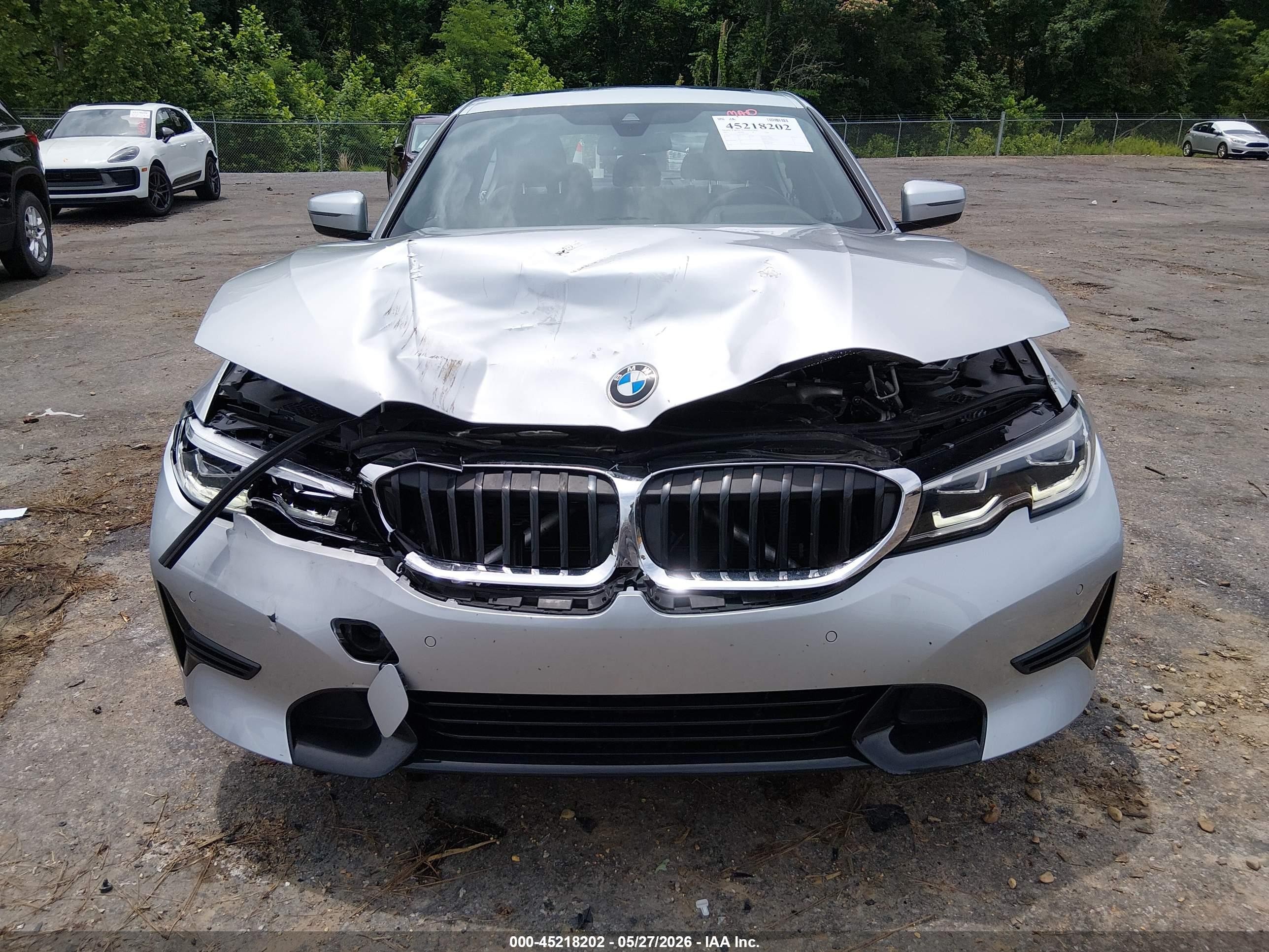2019 BMW 3 Series VIN WBA5R1C58KAK12907 IAAI salvage auction — Front End, Salvage (Alabama), sold $8,900 on 2026-09-25 (photo 6)
