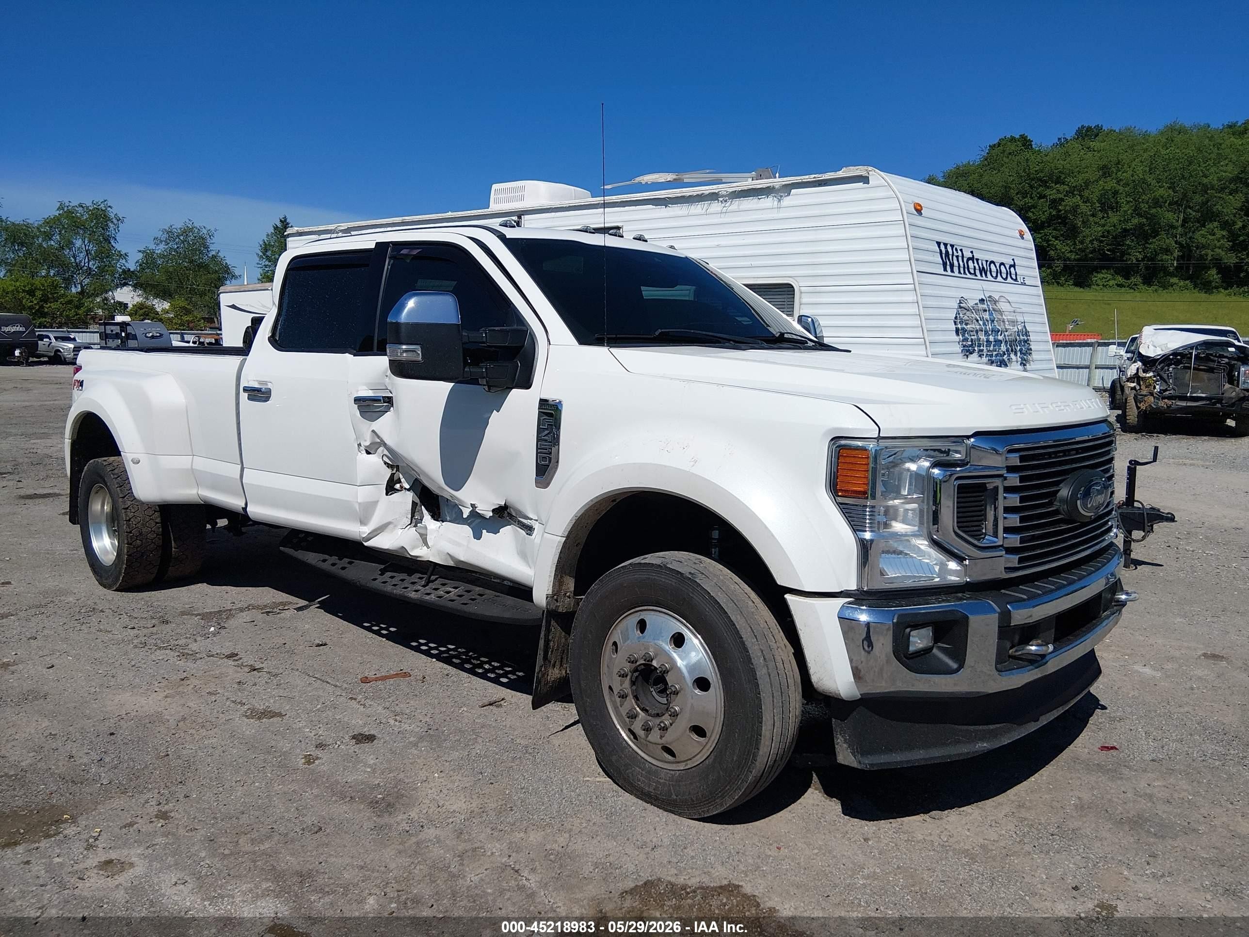 2020 Ford F-450 VIN 1FT8W4DTXLEE95439 — IAAI salvage auction photo