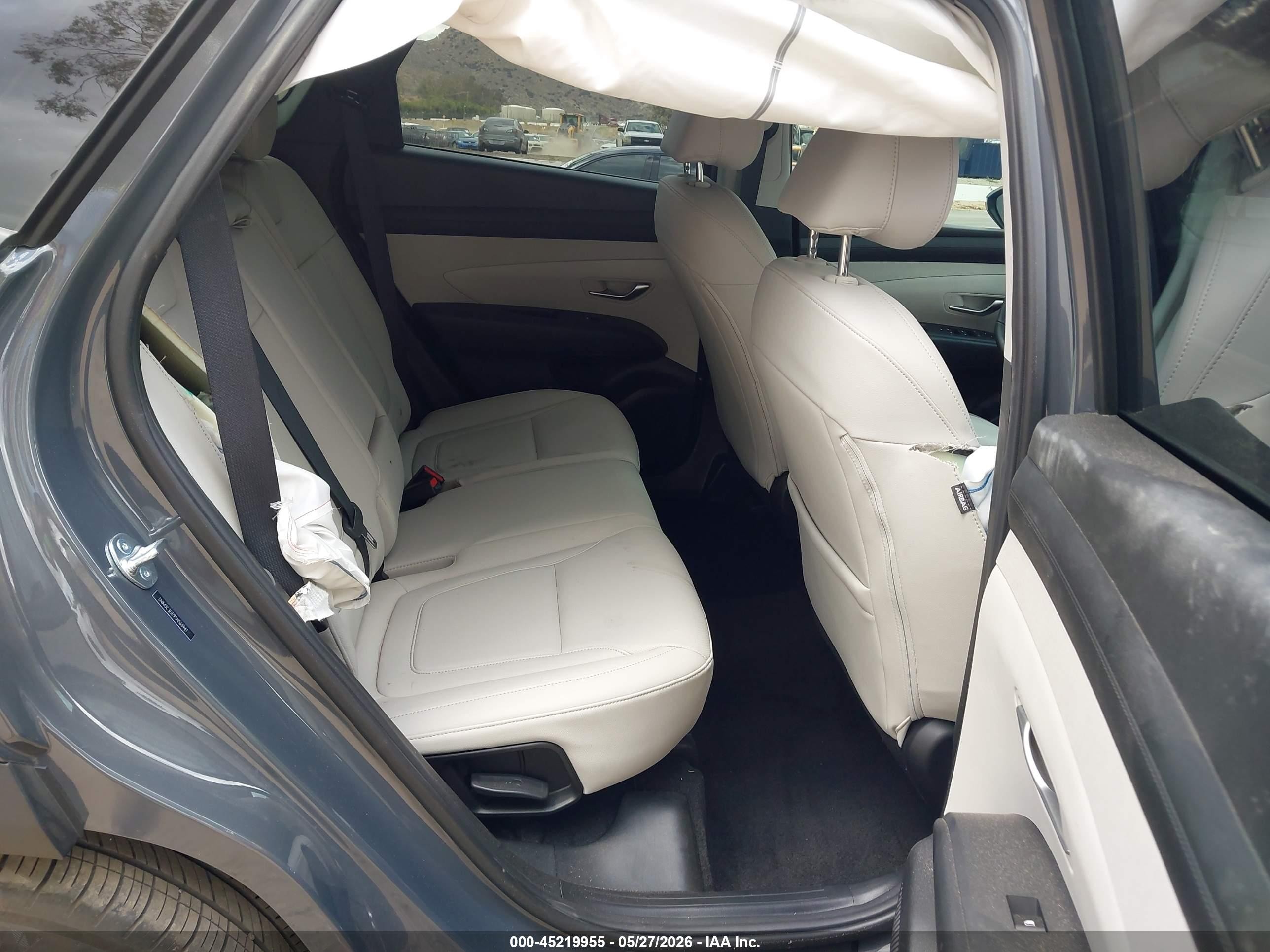 2025 Hyundai Tucson VIN 5NMJC3DE9SH566941 IAAI salvage auction — Transmission Damage, Salvage (California), sold $7,400 on 2026-07-10 (photo 8)