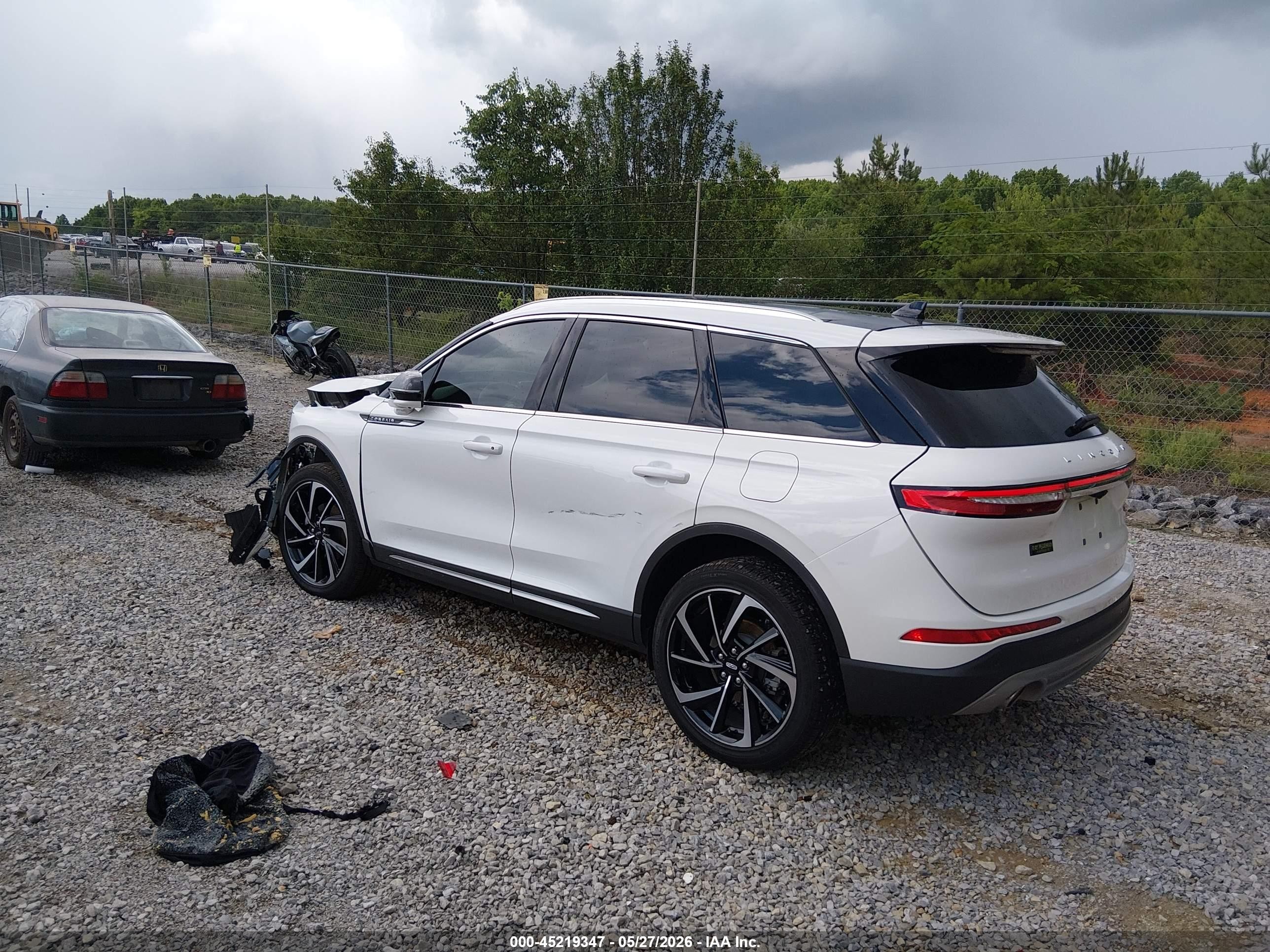 2023 Lincoln Corsair VIN 5LMCJ2CA2PUL21060 IAAI salvage auction — Front End, Salvage (Alabama), sold $3,825 on 2026-09-14 (photo 3)