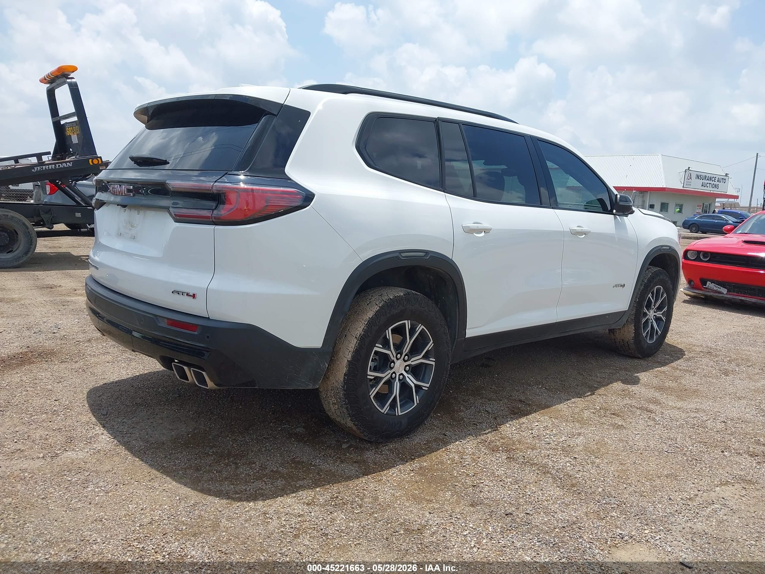 2025 Gmc Acadia VIN 1GKENPRS8SJ218659 IAAI salvage auction — Front End, Original (Texas), sold $13,900 on 2026-10-08 (photo 4)