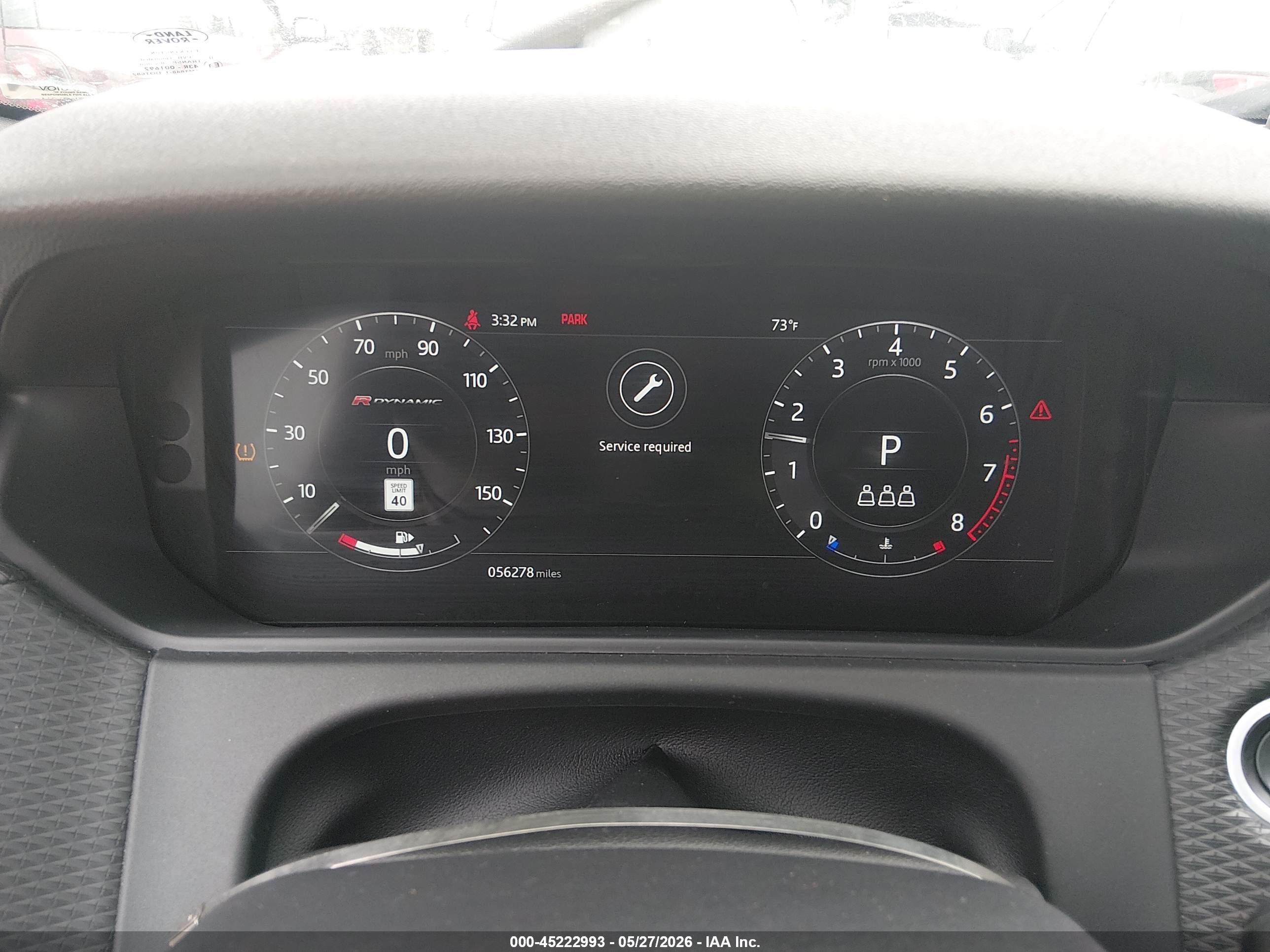 2019 Land Rover Range Rover Velar VIN SALYL2EX1KA779328 IAAI salvage auction — Side, Salvage (Ohio), sold $14,600 on 2026-06-30 (photo 7)