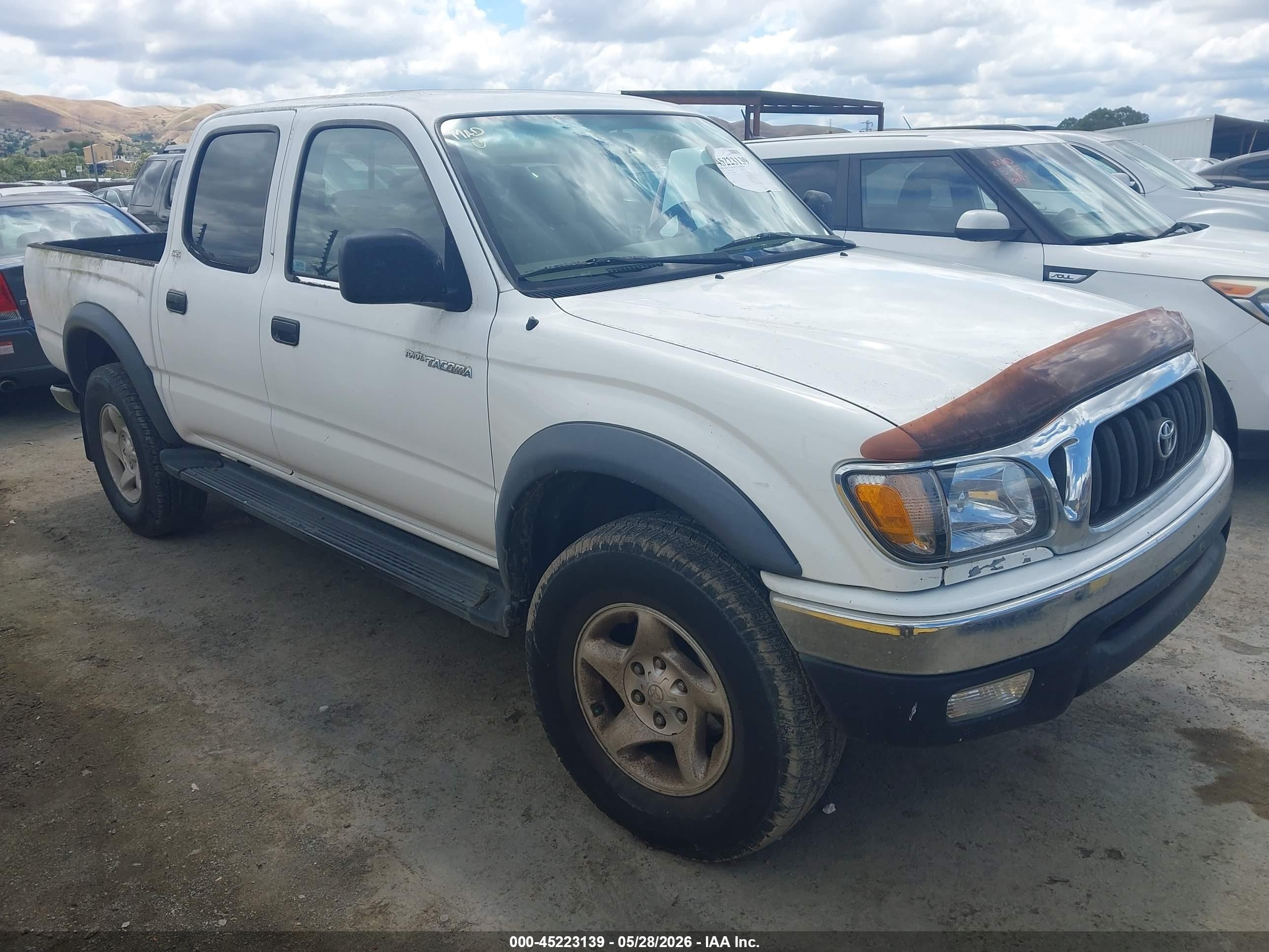 2003 Toyota Tacoma VIN 5TEGN92N03Z244488 IAAI salvage auction — Rear End, Salvage (California), sold $3,350 on 2026-07-02 (photo 1)