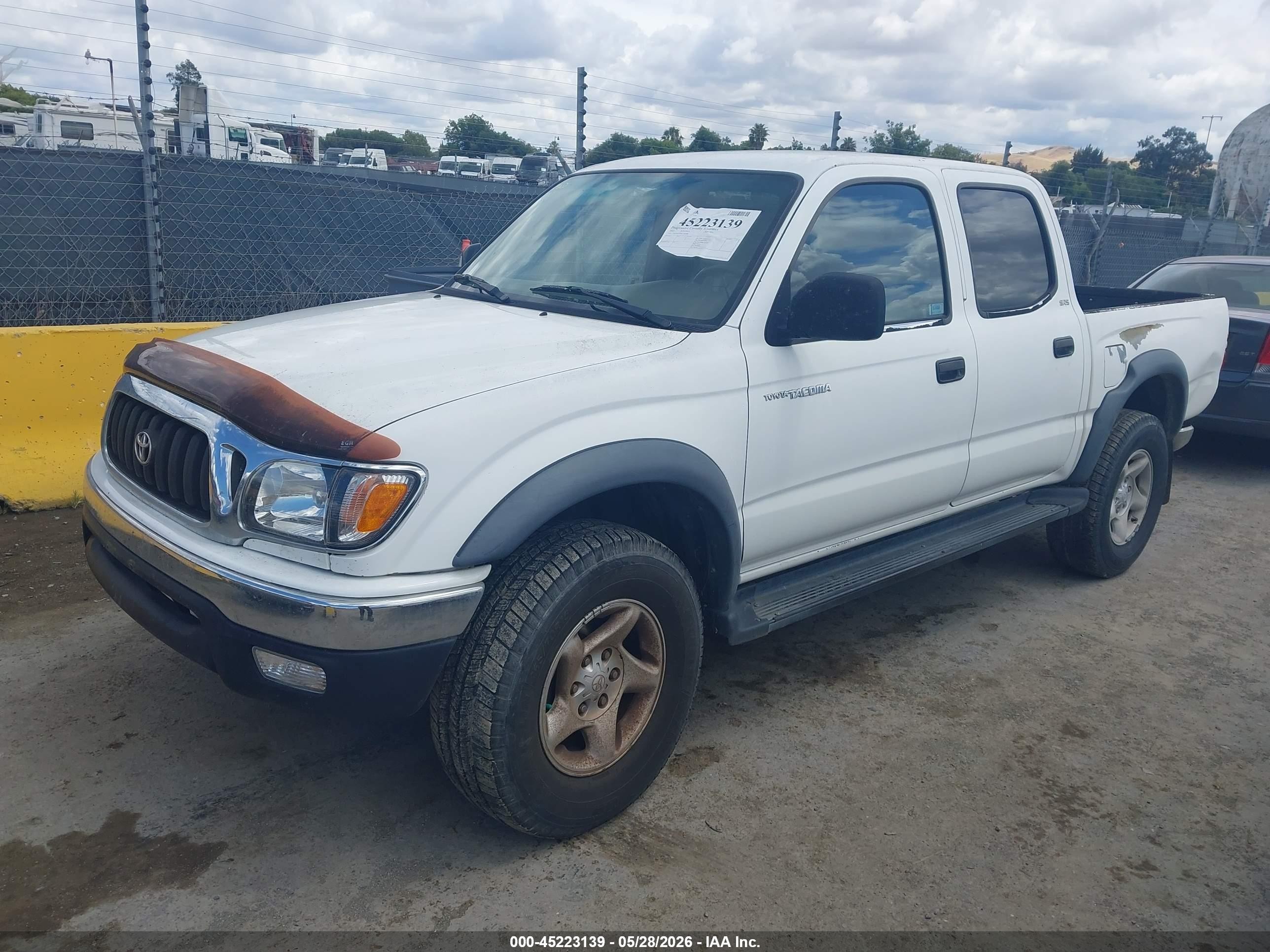 2003 Toyota Tacoma VIN 5TEGN92N03Z244488 IAAI salvage auction — Rear End, Salvage (California), sold $3,350 on 2026-07-02 (photo 2)