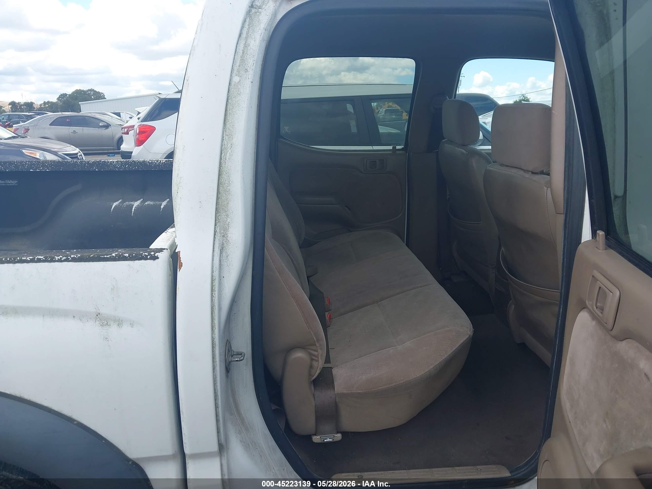 2003 Toyota Tacoma VIN 5TEGN92N03Z244488 IAAI salvage auction — Rear End, Salvage (California), sold $3,350 on 2026-07-02 (photo 8)