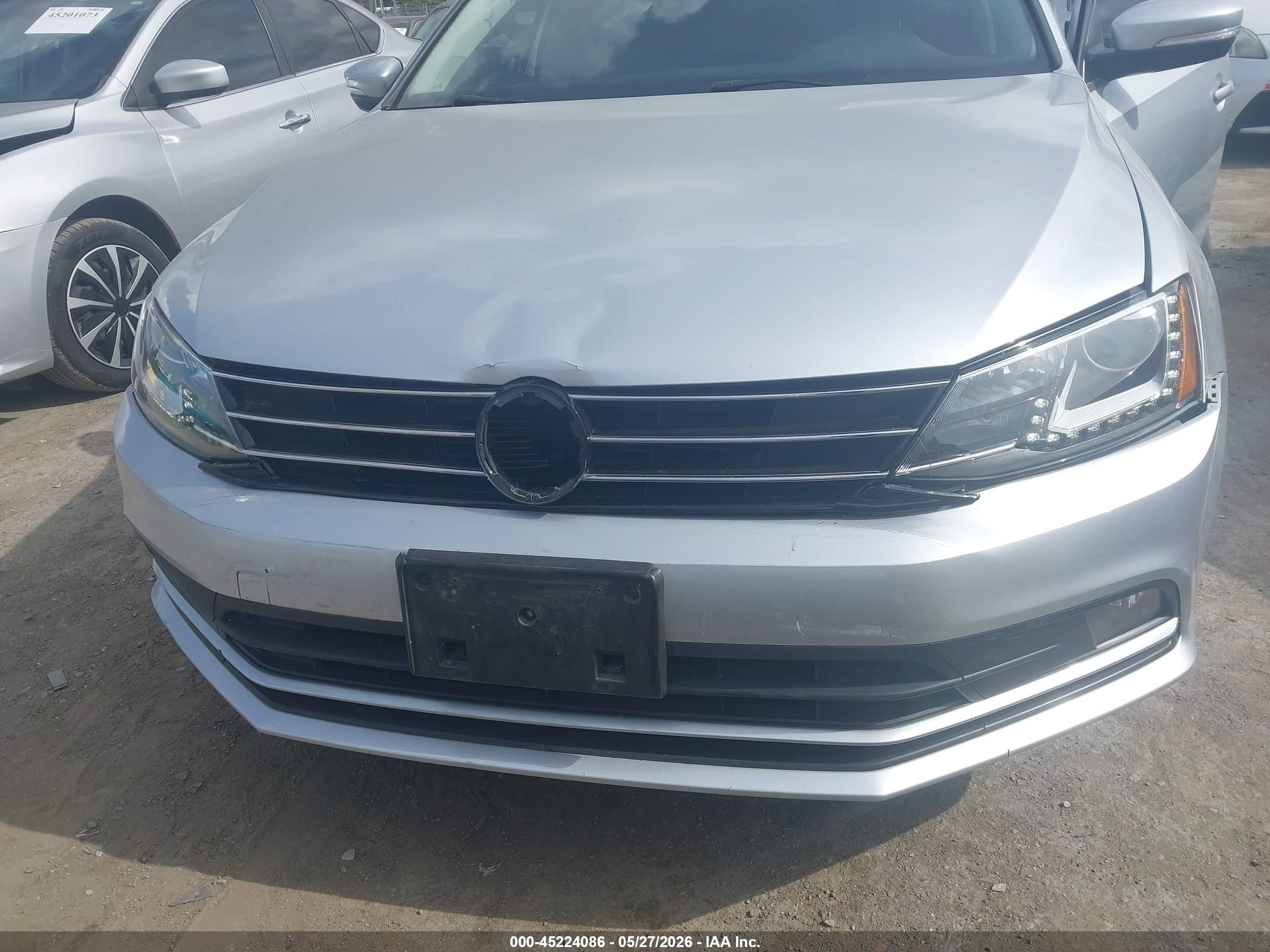 2016 Volkswagen Jetta VIN 3VWL17AJ1GM367195 IAAI salvage auction — Front & Rear, Salvage (California), sold $1,500 on 2026-07-09 (photo 6)