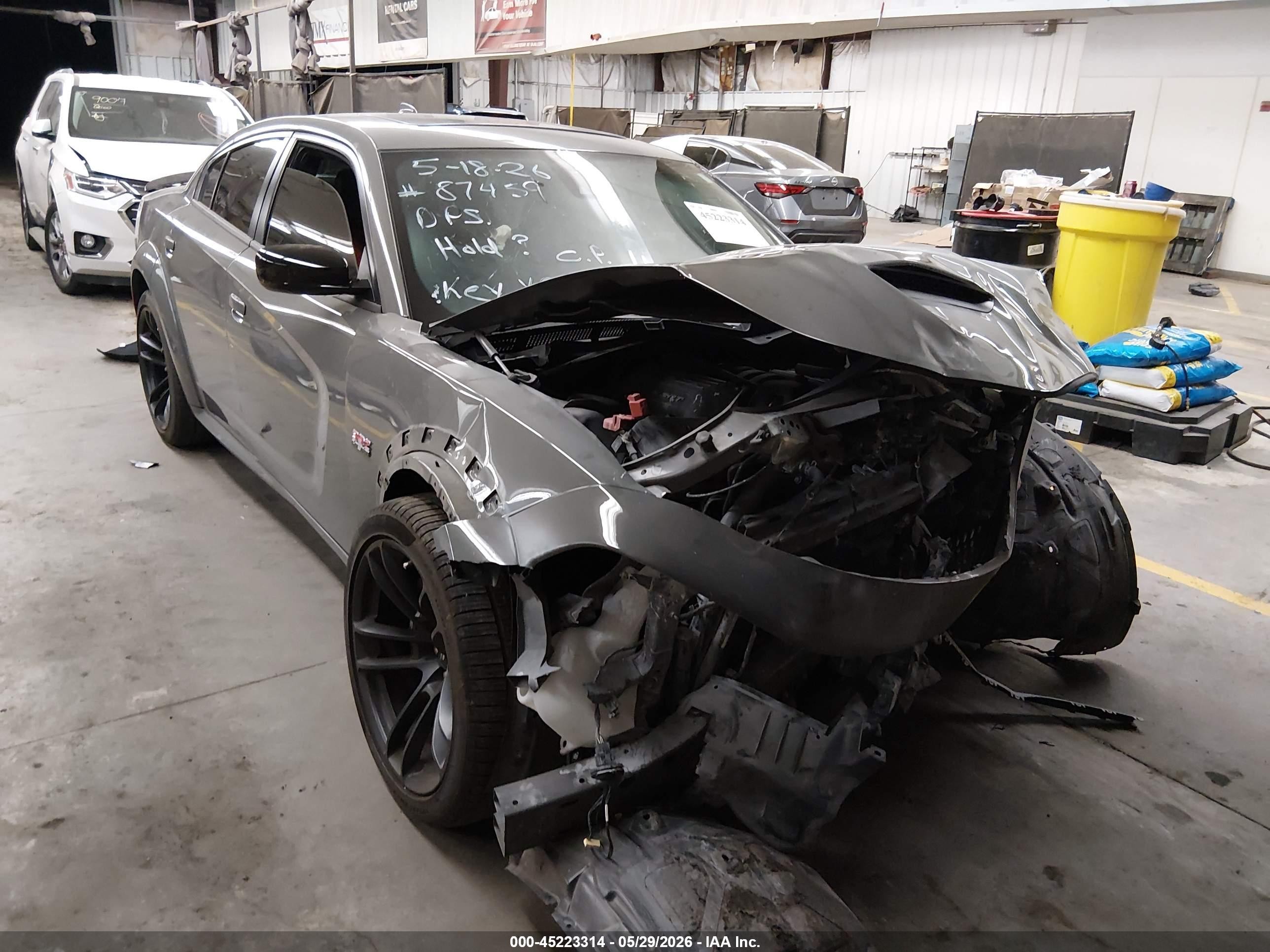 2023 Dodge Charger VIN 2C3CDXGJ7PH673418 — IAAI salvage auction photo