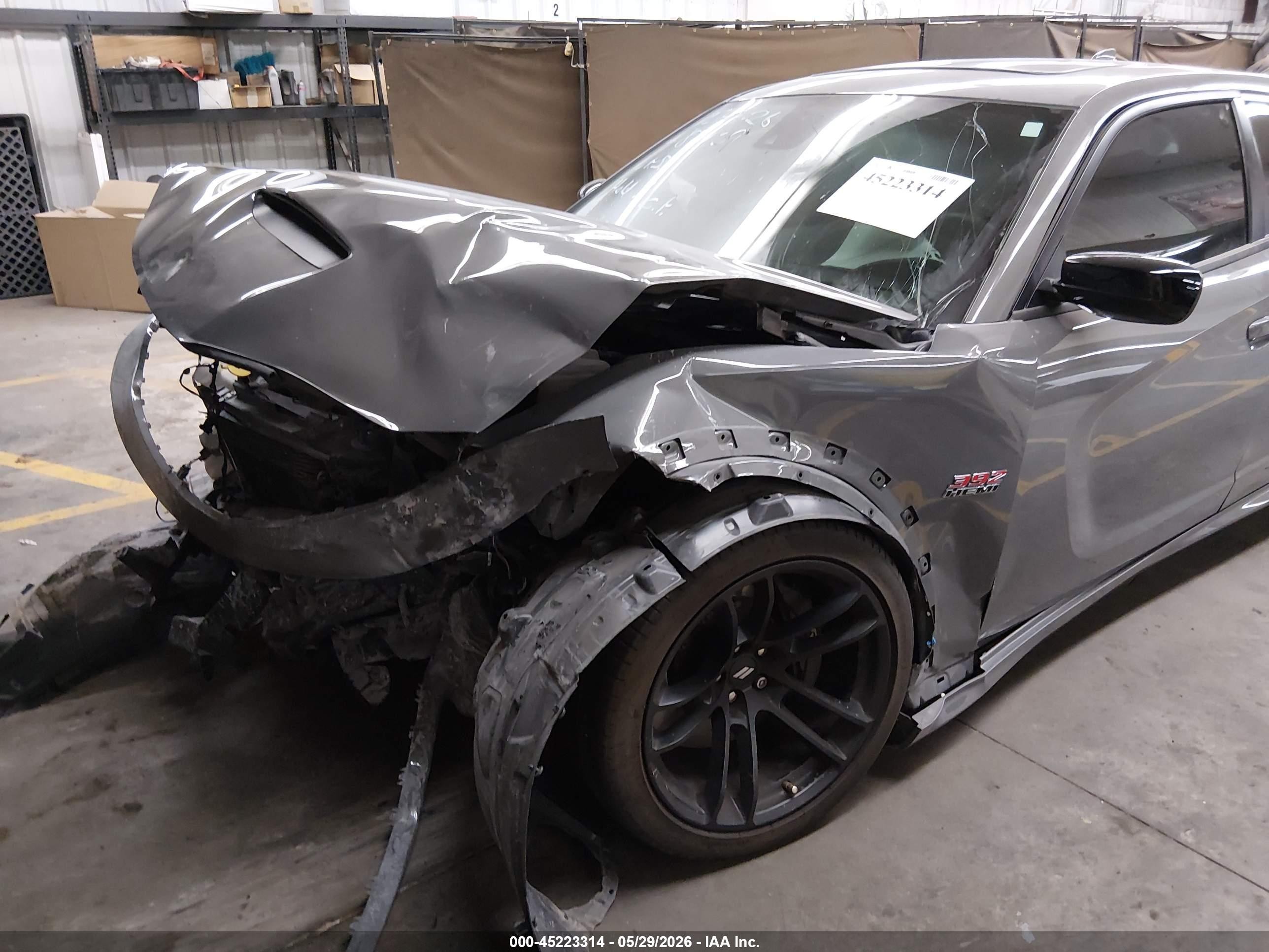 2023 Dodge Charger VIN 2C3CDXGJ7PH673418 IAAI salvage auction — Front End, Salvage (Arizona), sold $13,900 on 2026-07-07 (photo 6)