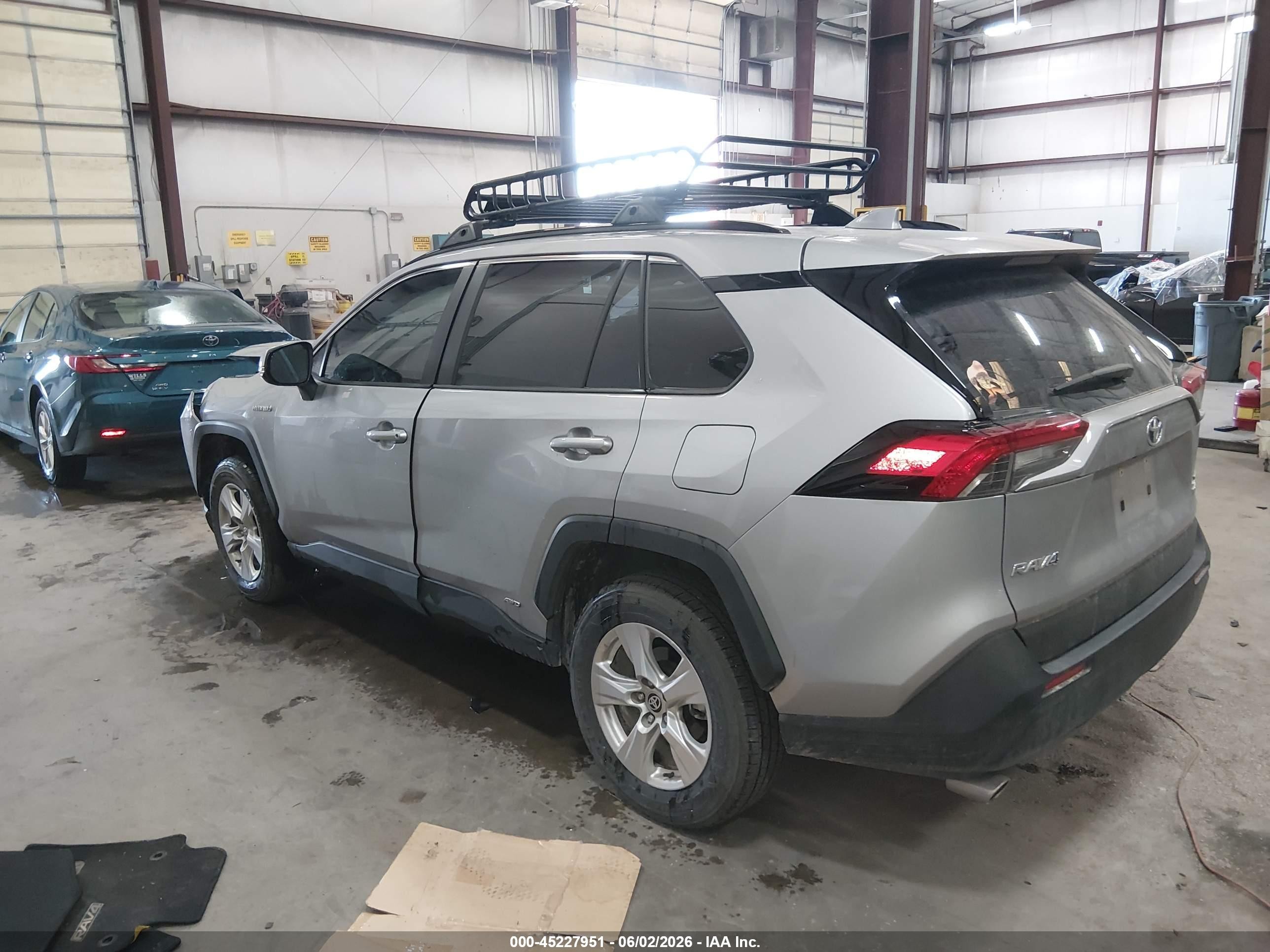 2020 Toyota RAV4 Hybrid VIN JTMRWRFV4LD073186 IAAI salvage auction — Front End, Salvage (Idaho), sold $10,200 on 2026-07-10 (photo 3)