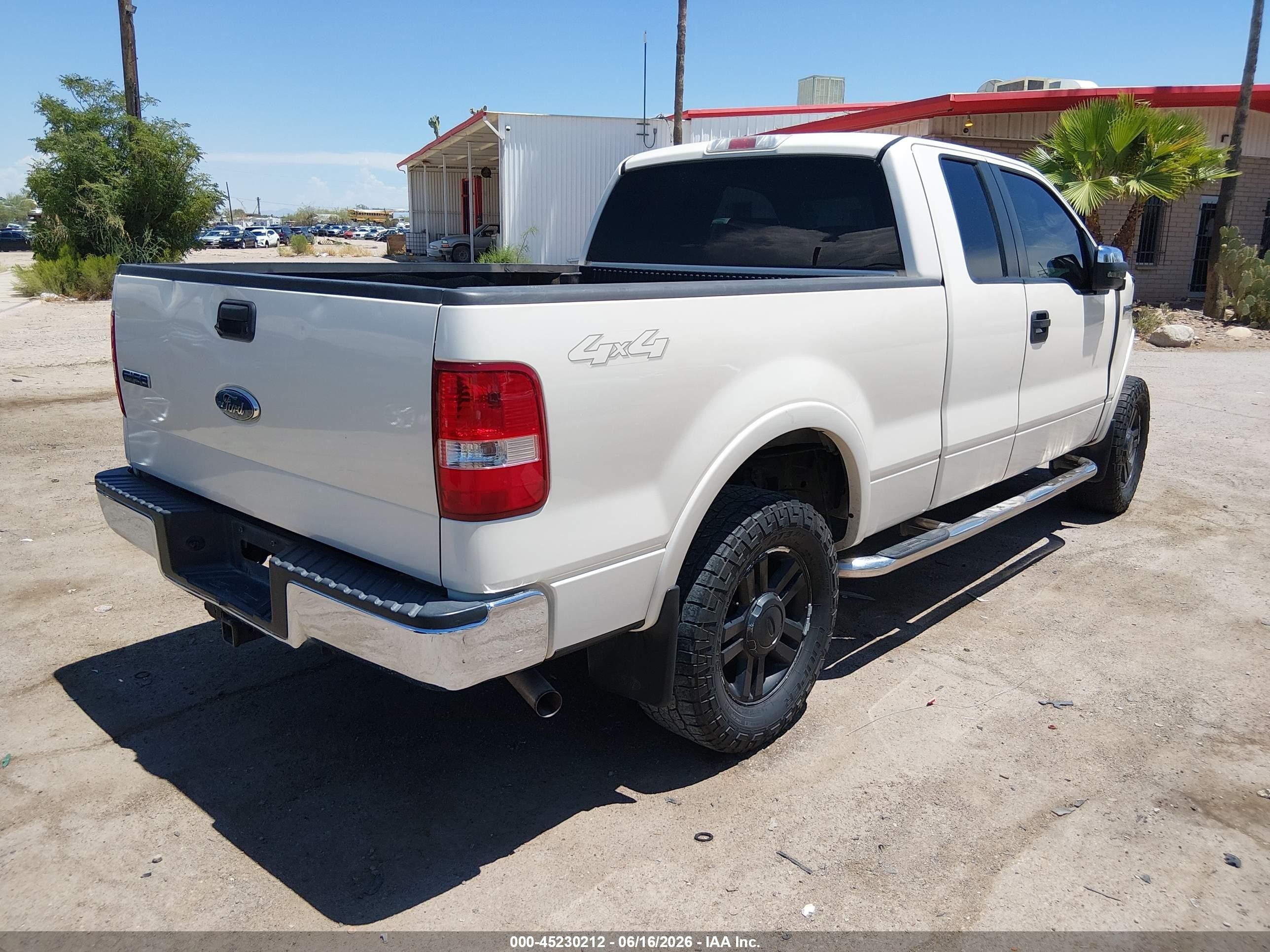 2008 Ford F-150 VIN 1FTPX14V48FB56783 IAAI salvage auction — Front End, Salvage (Arizona), sold $900 on 2026-07-09 (photo 4)