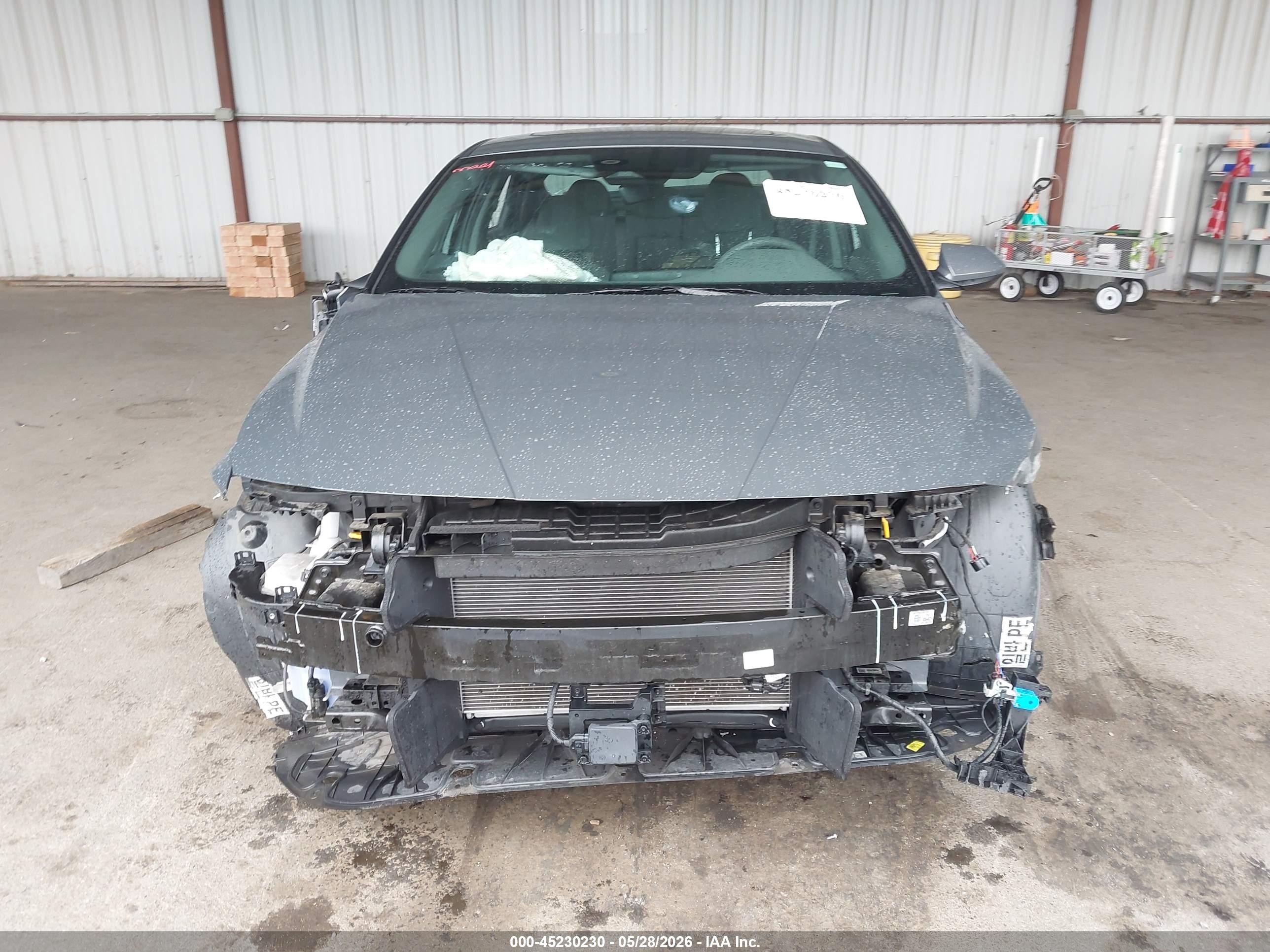 2025 Hyundai Elantra VIN KMHLS4DG8SU907494 IAAI salvage auction — Front & Rear, Salvage (California), sold $1,950 on 2026-07-09 (photo 6)