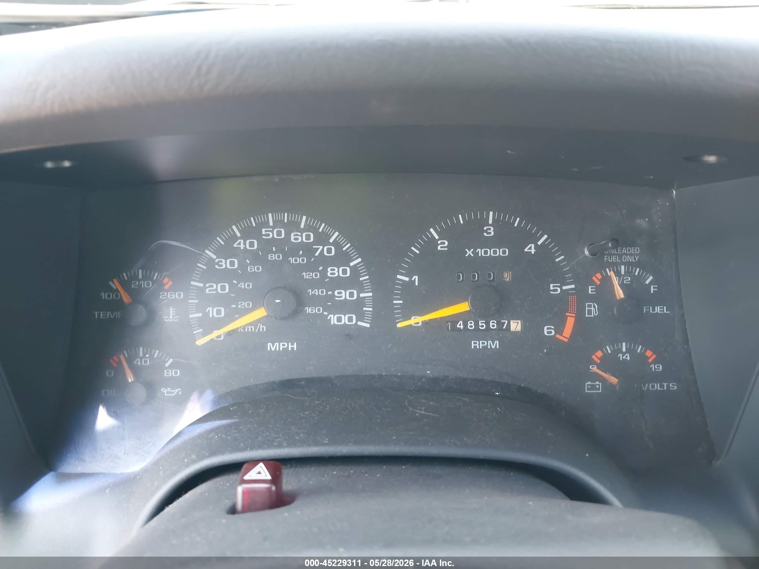 1997 Gmc Jimmy VIN 1GKDT13W0V2533562 IAAI salvage auction — Unknown, Parts Only Bos (Minnesota), sold $275 on 2026-09-26 (photo 7)