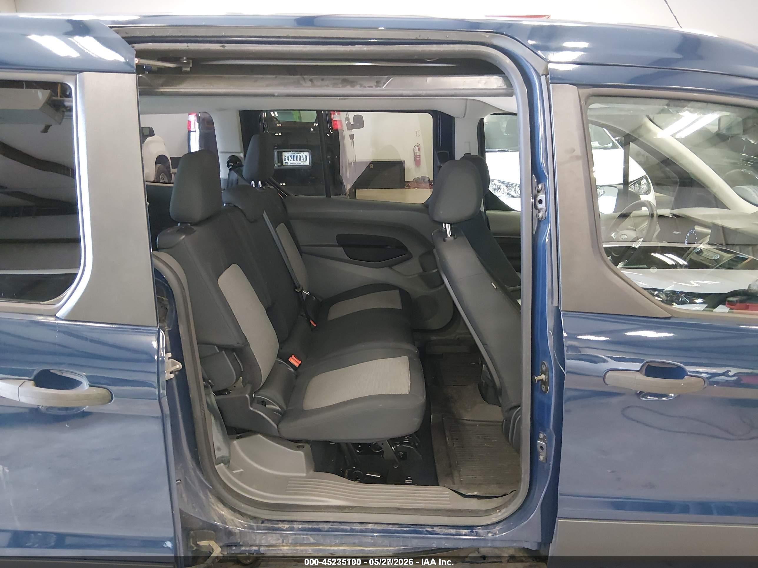 2021 Ford Transit Connect VIN NM0GE9E2XM1484206 IAAI salvage auction — Side, SF97 (Arkansas), sold $10,475 on 2026-07-09 (photo 8)