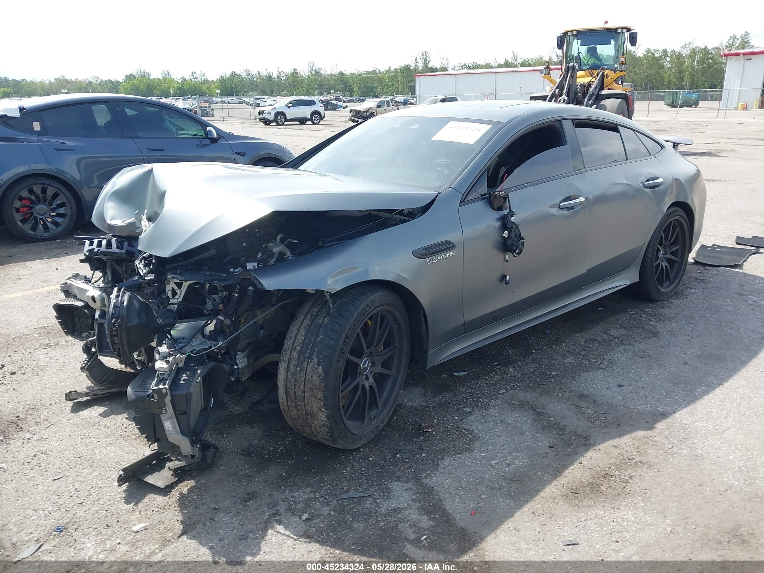 2019 Mercedes-Benz AMG-Class VIN WDD7X8KB6KA003611 IAAI salvage auction — Front End, Rebuildable (Florida), sold $19,100 on 2026-08-17 (photo 2)