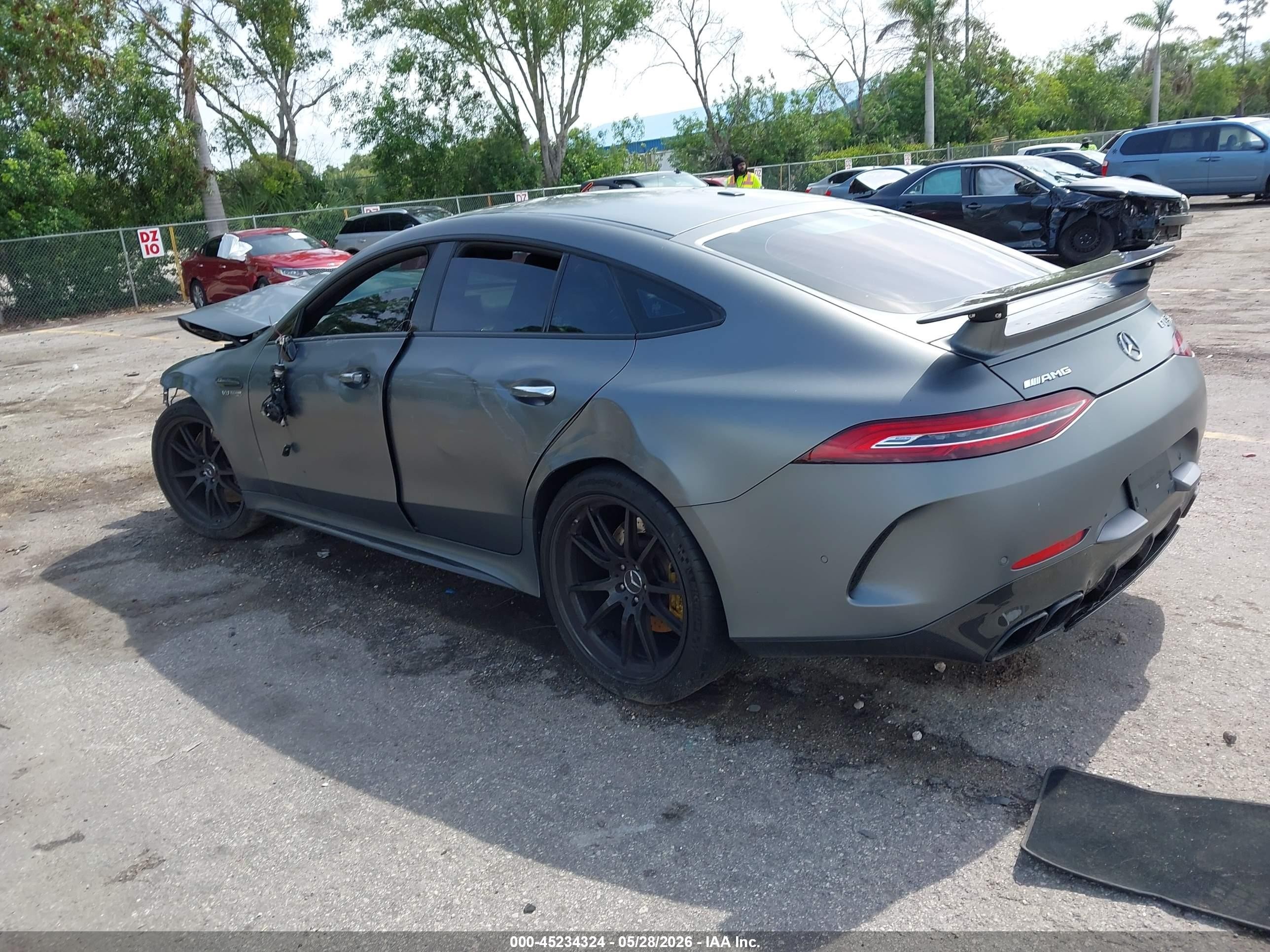 2019 Mercedes-Benz AMG-Class VIN WDD7X8KB6KA003611 IAAI salvage auction — Front End, Rebuildable (Florida), sold $19,100 on 2026-08-17 (photo 3)