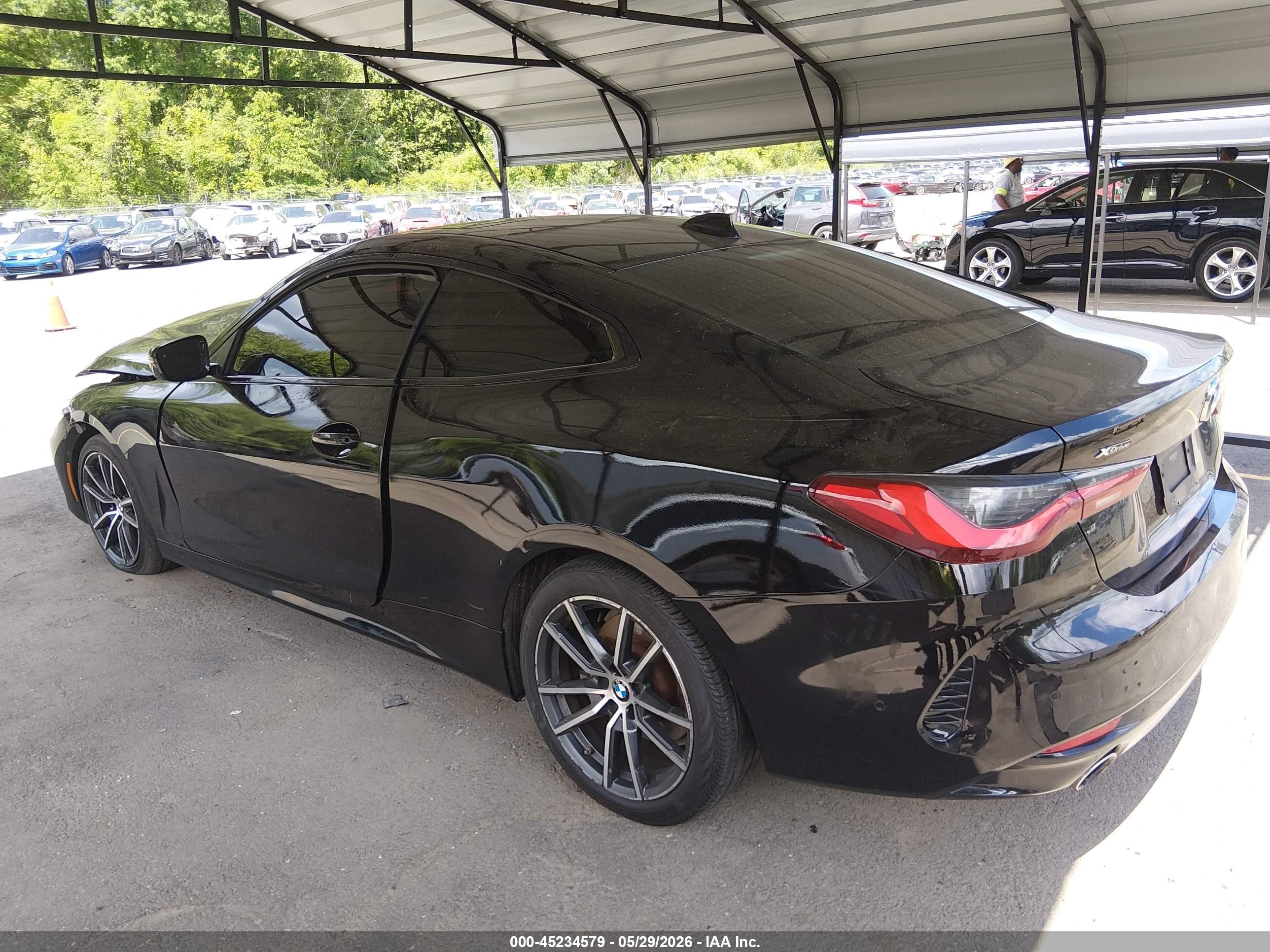 2021 BMW 4er VIN WBA73AP02MCG28650 IAAI salvage auction — Front End, Salvage (Connecticut), sold $8,000 on 2026-10-05 (photo 3)