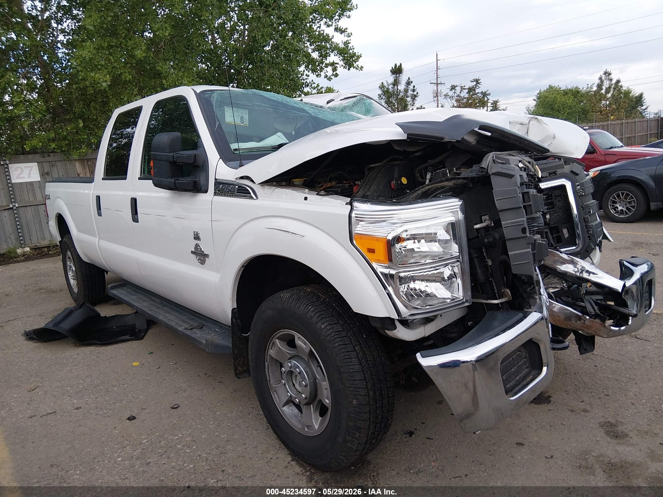2015 Ford F-250 VIN 1FT7W2BT2FEB69786 — IAAI salvage auction photo