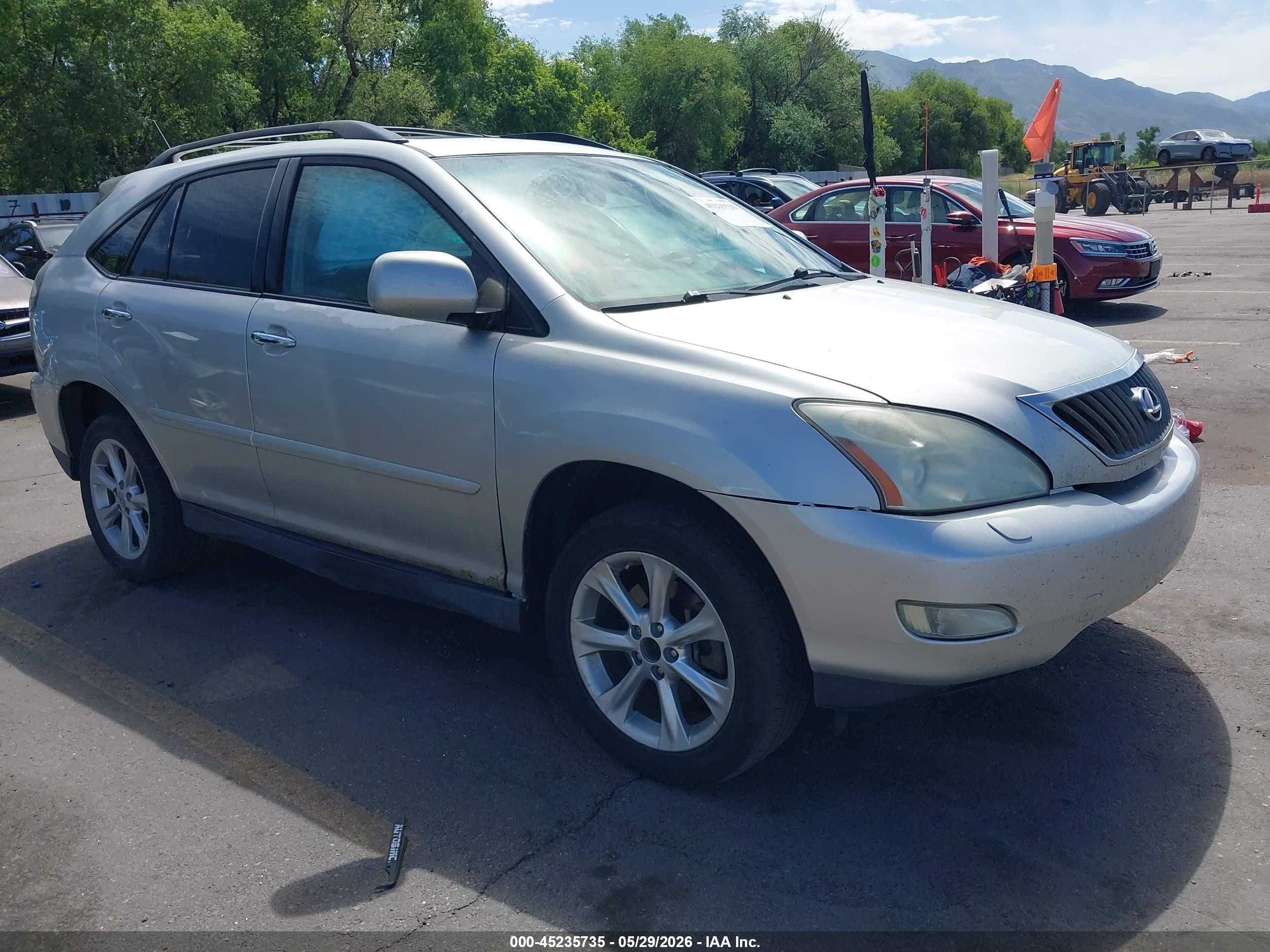 2008 Lexus RX 350 VIN 2T2HK31U18C084116 IAAI salvage auction — Unknown, Salvage (Idaho), sold $750 on 2026-07-02 (photo 1)