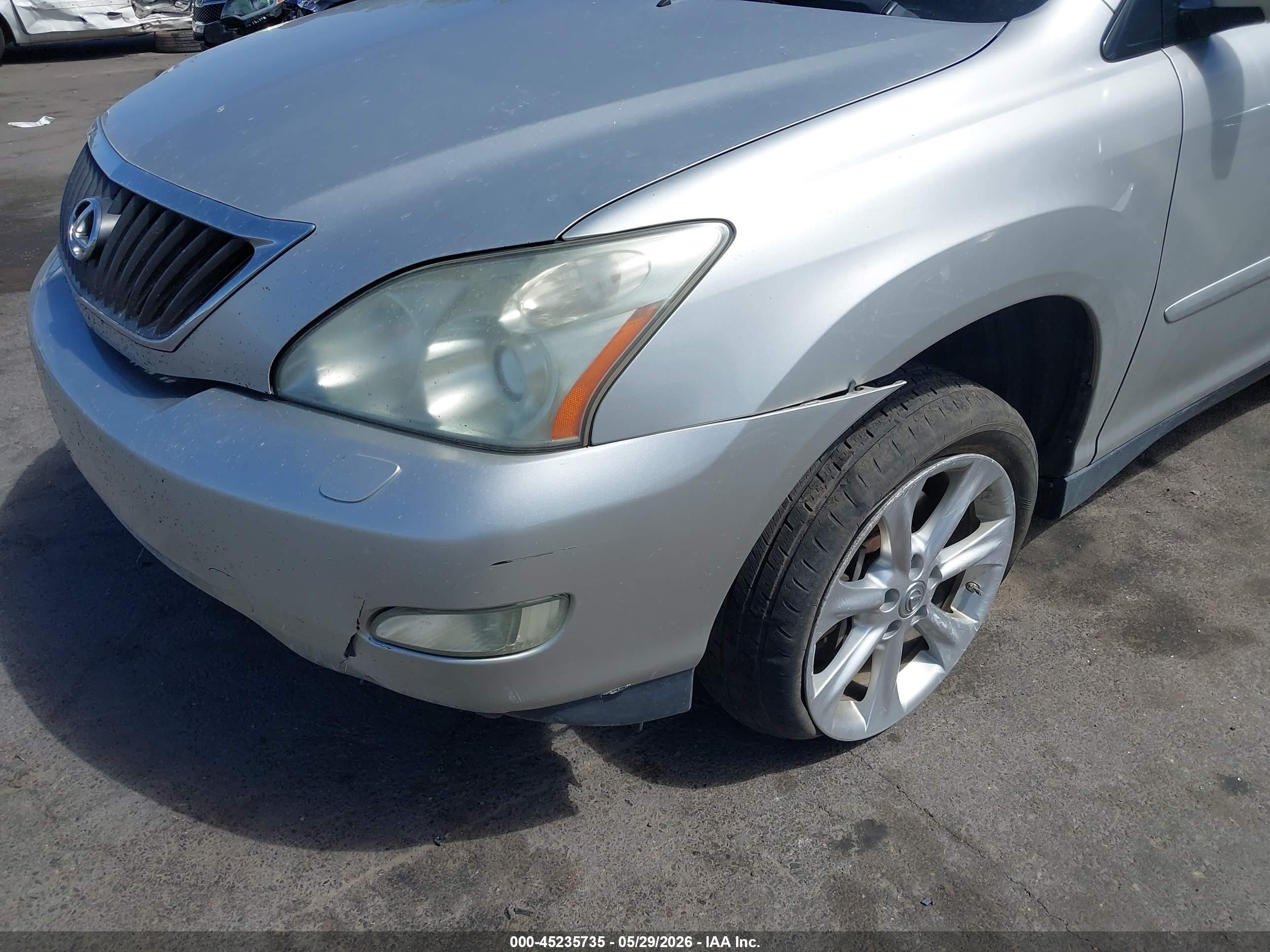 2008 Lexus RX 350 VIN 2T2HK31U18C084116 IAAI salvage auction — Unknown, Salvage (Idaho), sold $750 on 2026-07-02 (photo 6)