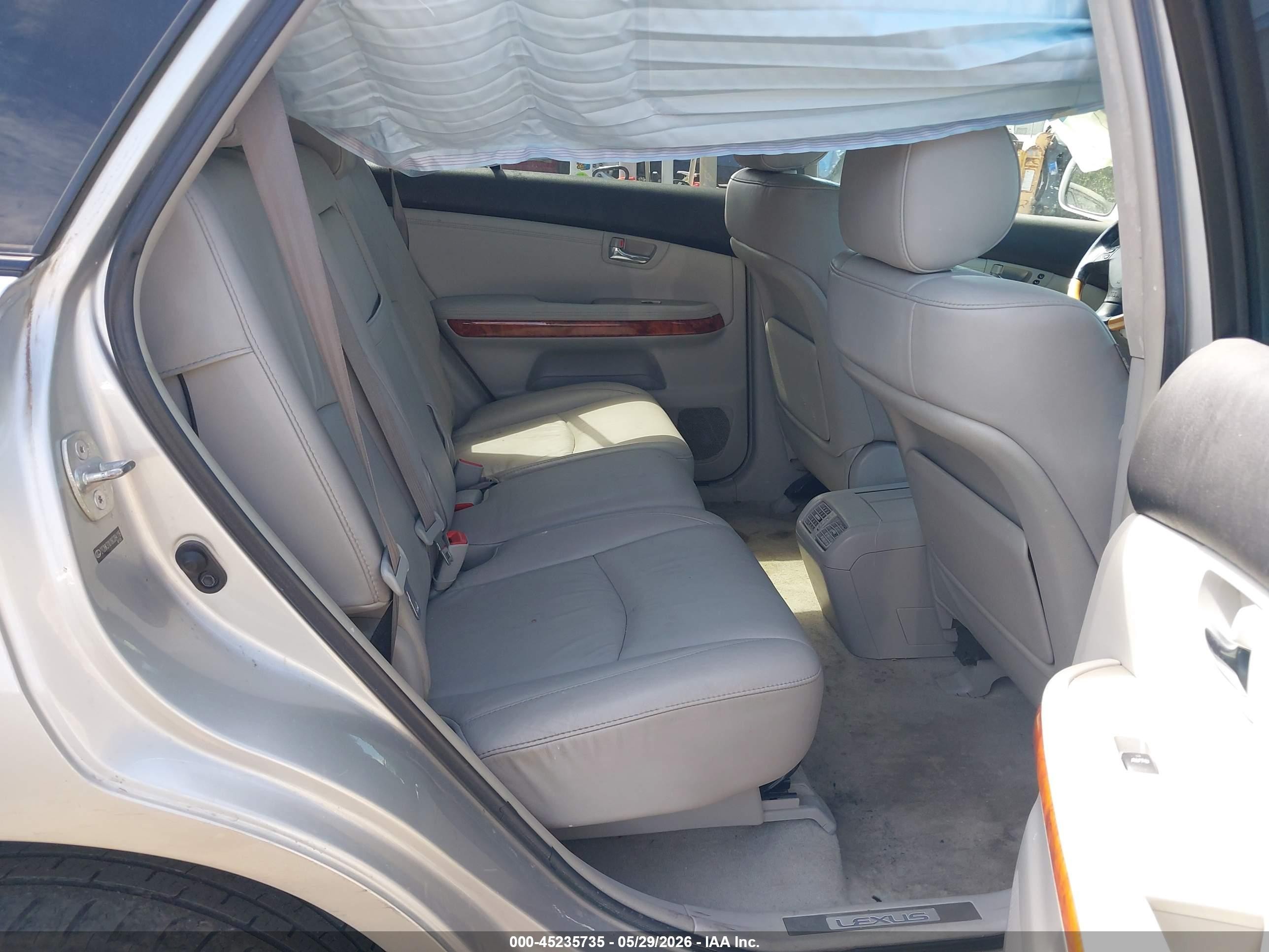 2008 Lexus RX 350 VIN 2T2HK31U18C084116 IAAI salvage auction — Unknown, Salvage (Idaho), sold $750 on 2026-07-02 (photo 8)