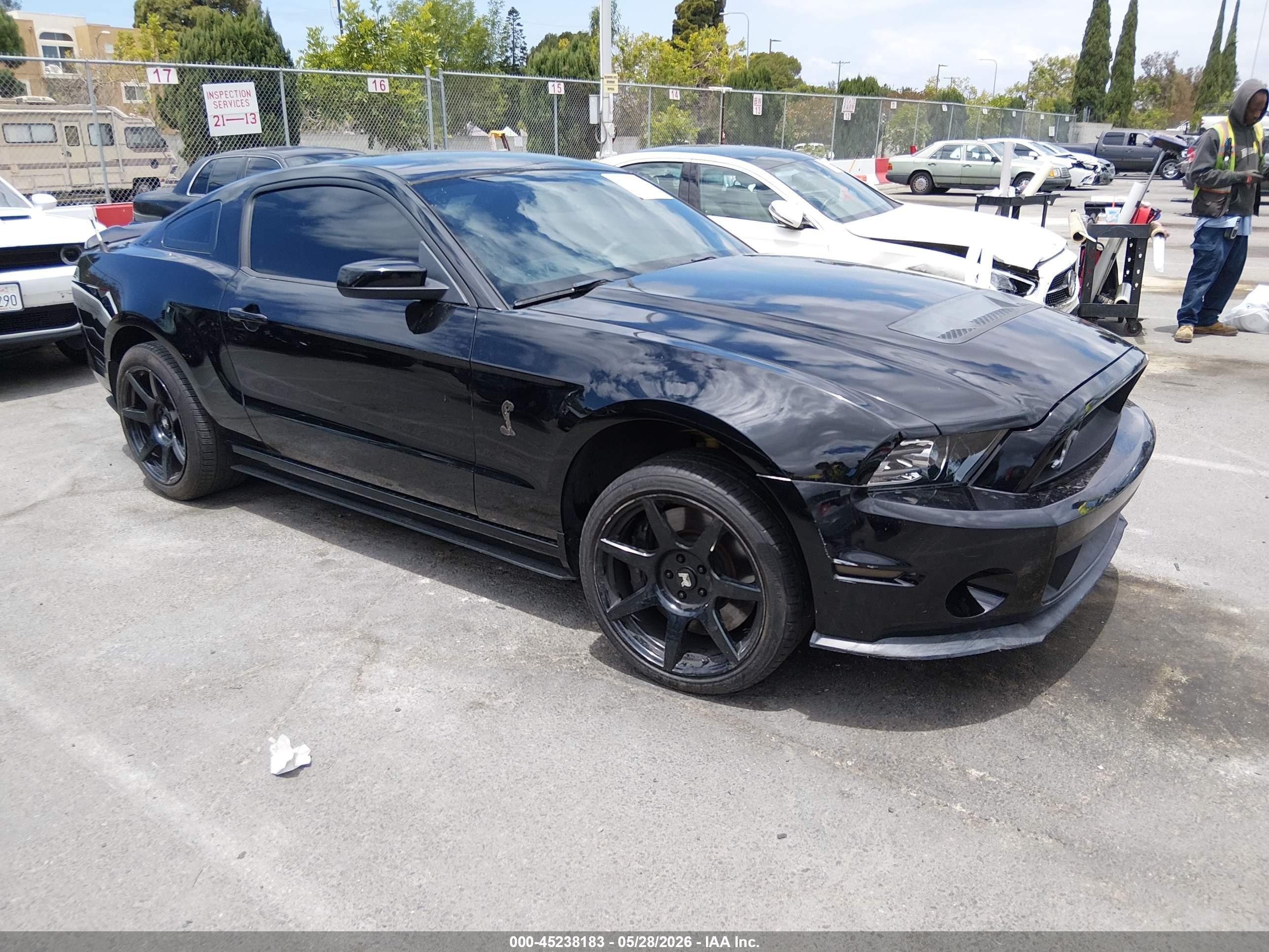 2013 Ford SHELBY VIN 1ZVBP8JZ9D5267370 IAAI salvage auction — Theft, Salvage (California), sold $2,750 on 2026-07-09 (photo 1)