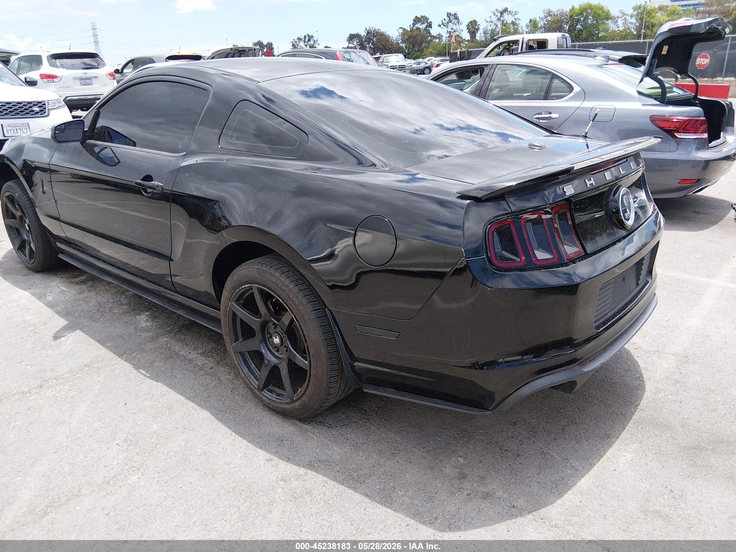 2013 Ford SHELBY VIN 1ZVBP8JZ9D5267370 IAAI salvage auction — Theft, Salvage (California), sold $2,750 on 2026-07-09 (photo 3)