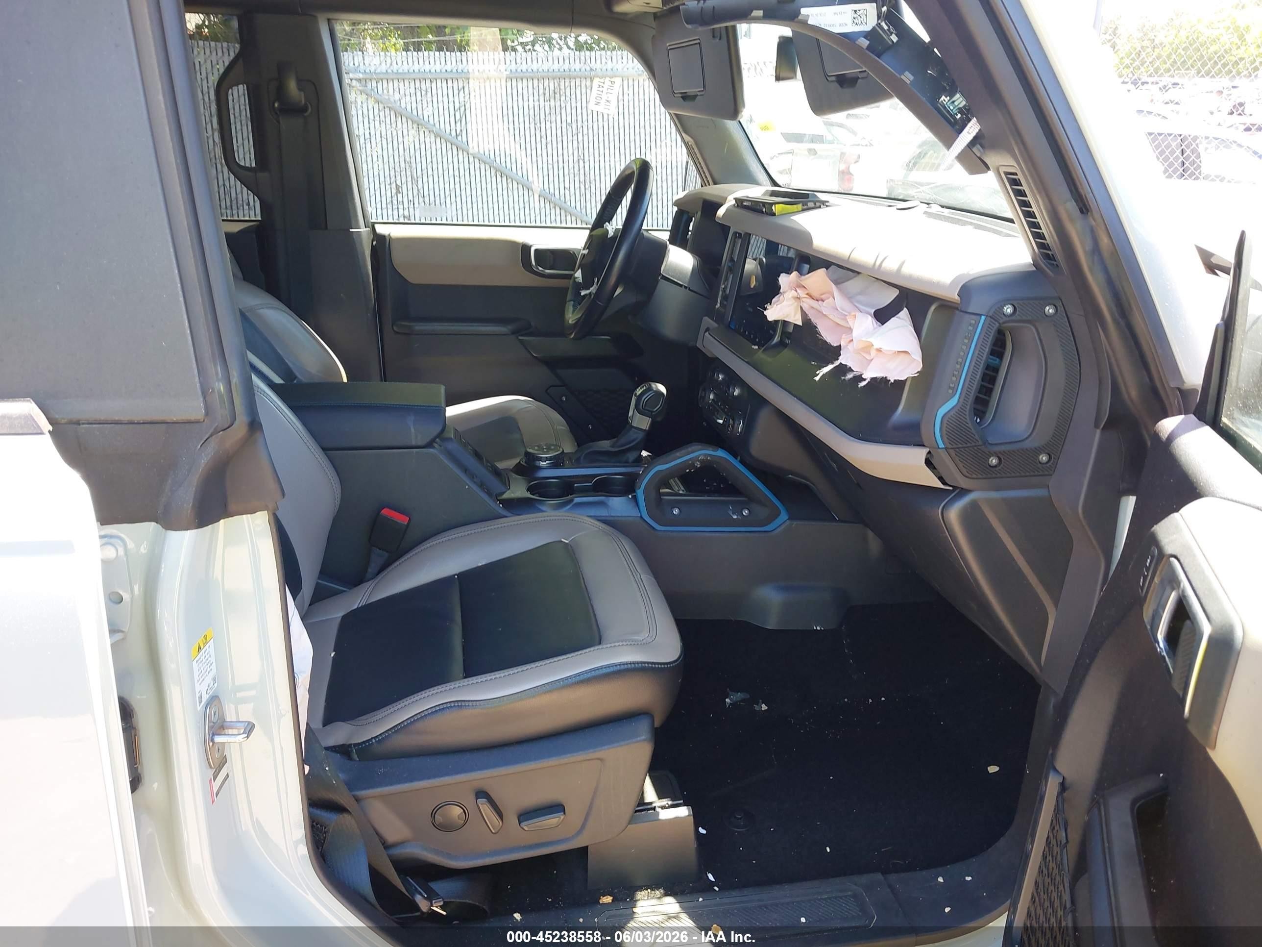 2024 Ford Bronco VIN 1FMEE2BP9RLA22003 IAAI salvage auction — Front End, Mv-907A (New York), sold $14,000 on 2026-07-10 (photo 5)