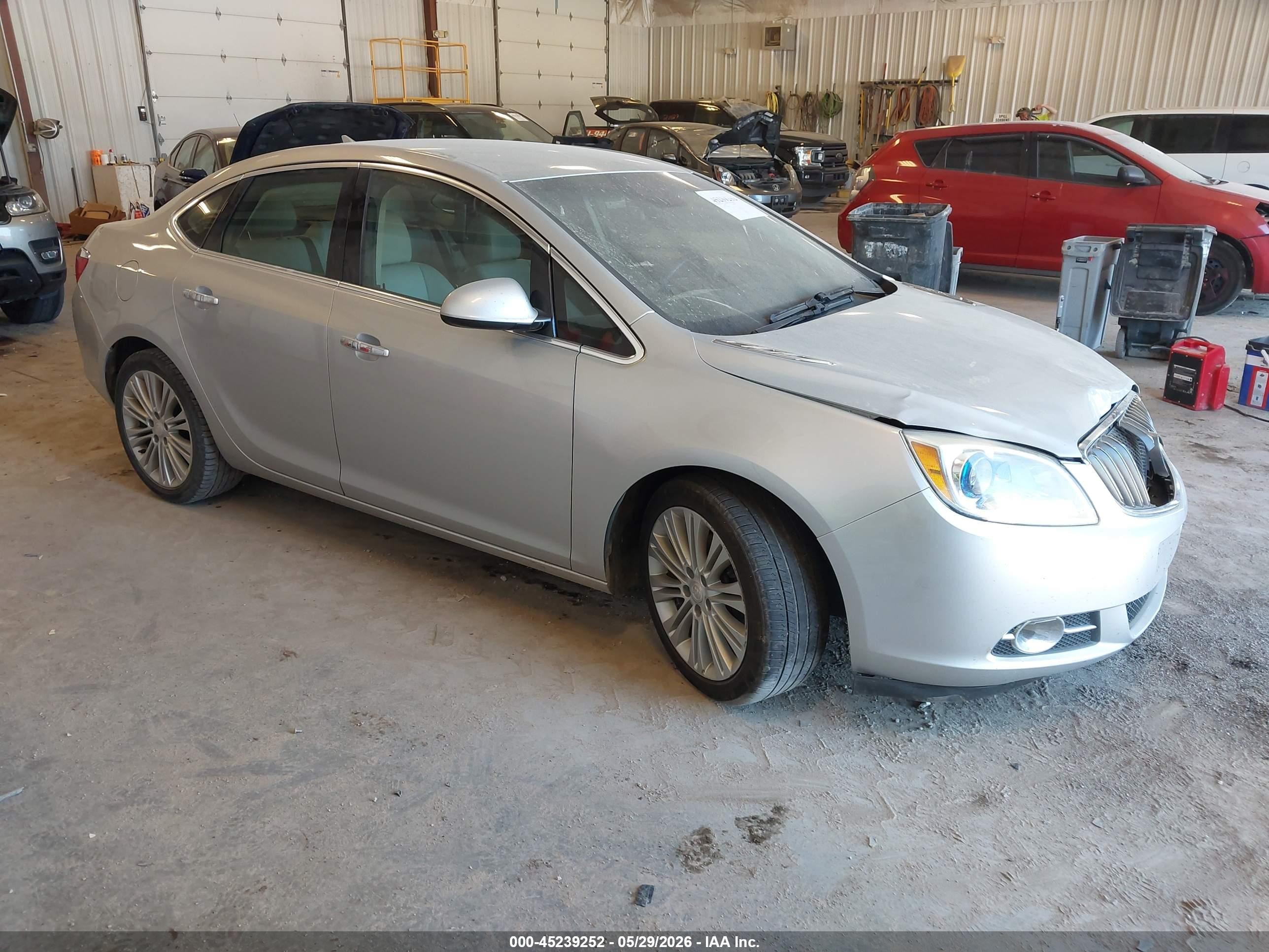 2013 Buick Verano VIN 1G4PR5SK4D4188709 IAAI salvage auction — Front End, Clear (Michigan), sold $775 on 2026-09-27 (photo 1)