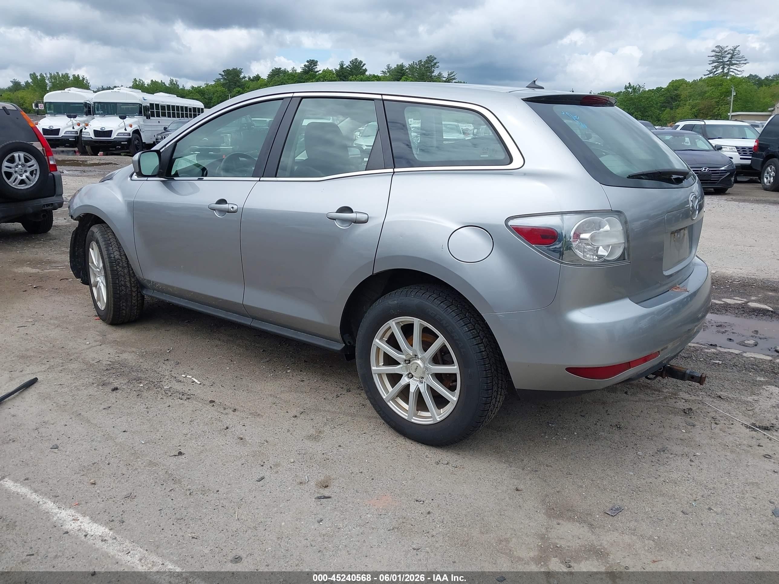 2011 Mazda CX-7 VIN JM3ER2A57B0400567 IAAI salvage auction — Front End, Salvage (New Hampshire), sold $375 on 2026-07-12 (photo 3)