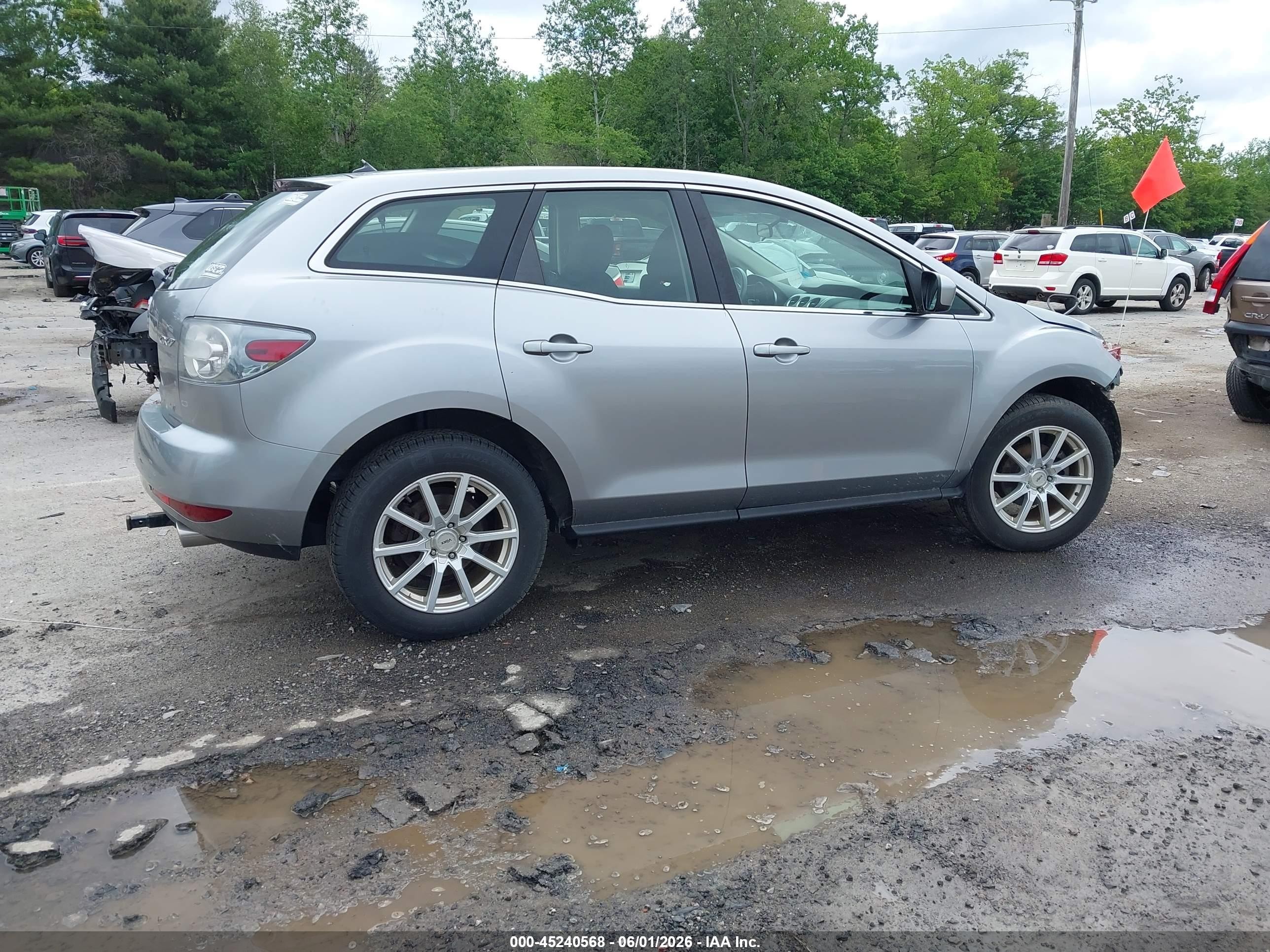 2011 Mazda CX-7 VIN JM3ER2A57B0400567 IAAI salvage auction — Front End, Salvage (New Hampshire), sold $375 on 2026-07-12 (photo 4)