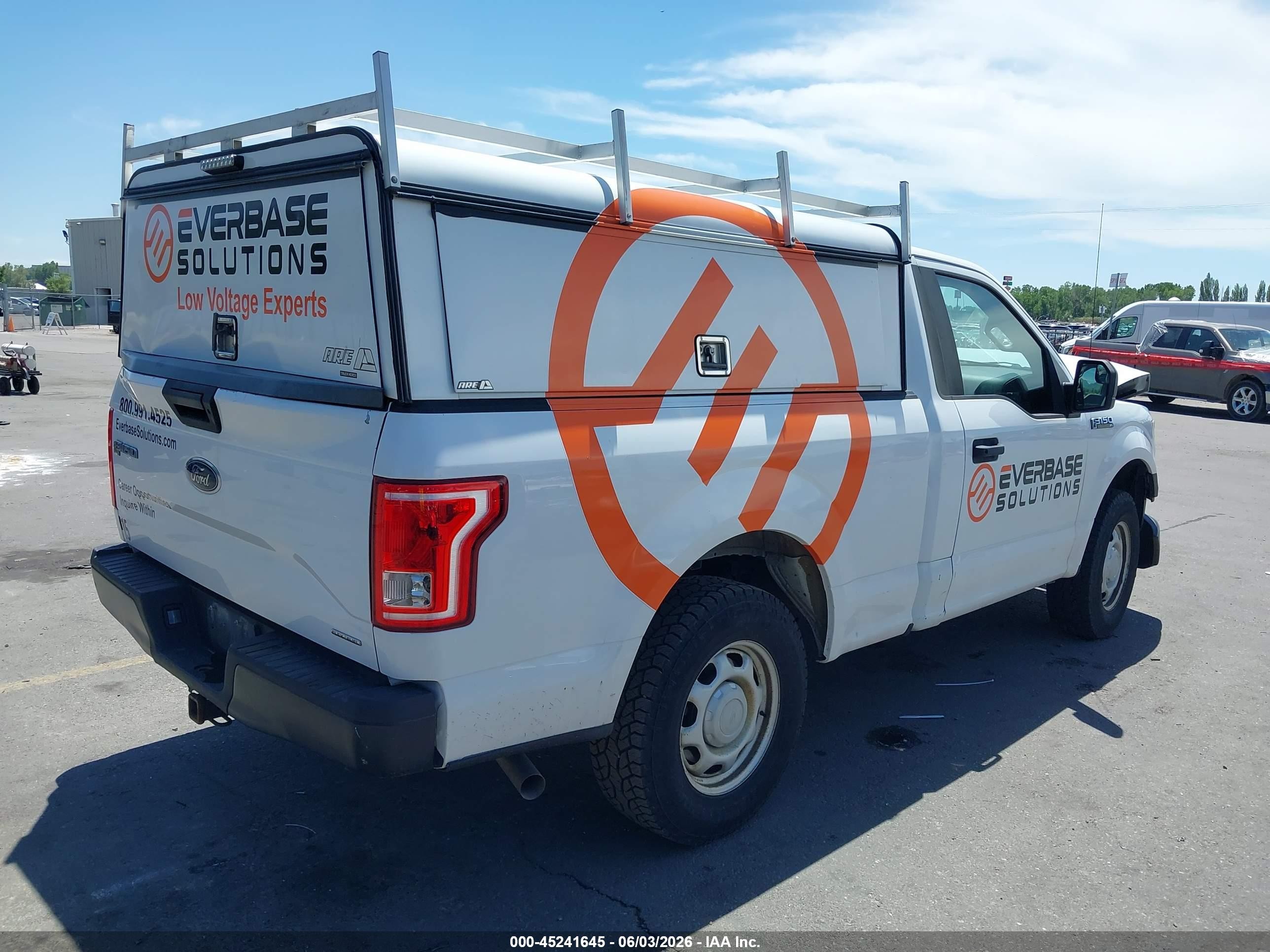 2015 Ford F-150 VIN 1FTMF1C8XFKD80534 IAAI salvage auction — Front End, Salvage (Utah), sold $2,850 on 2026-07-09 (photo 4)
