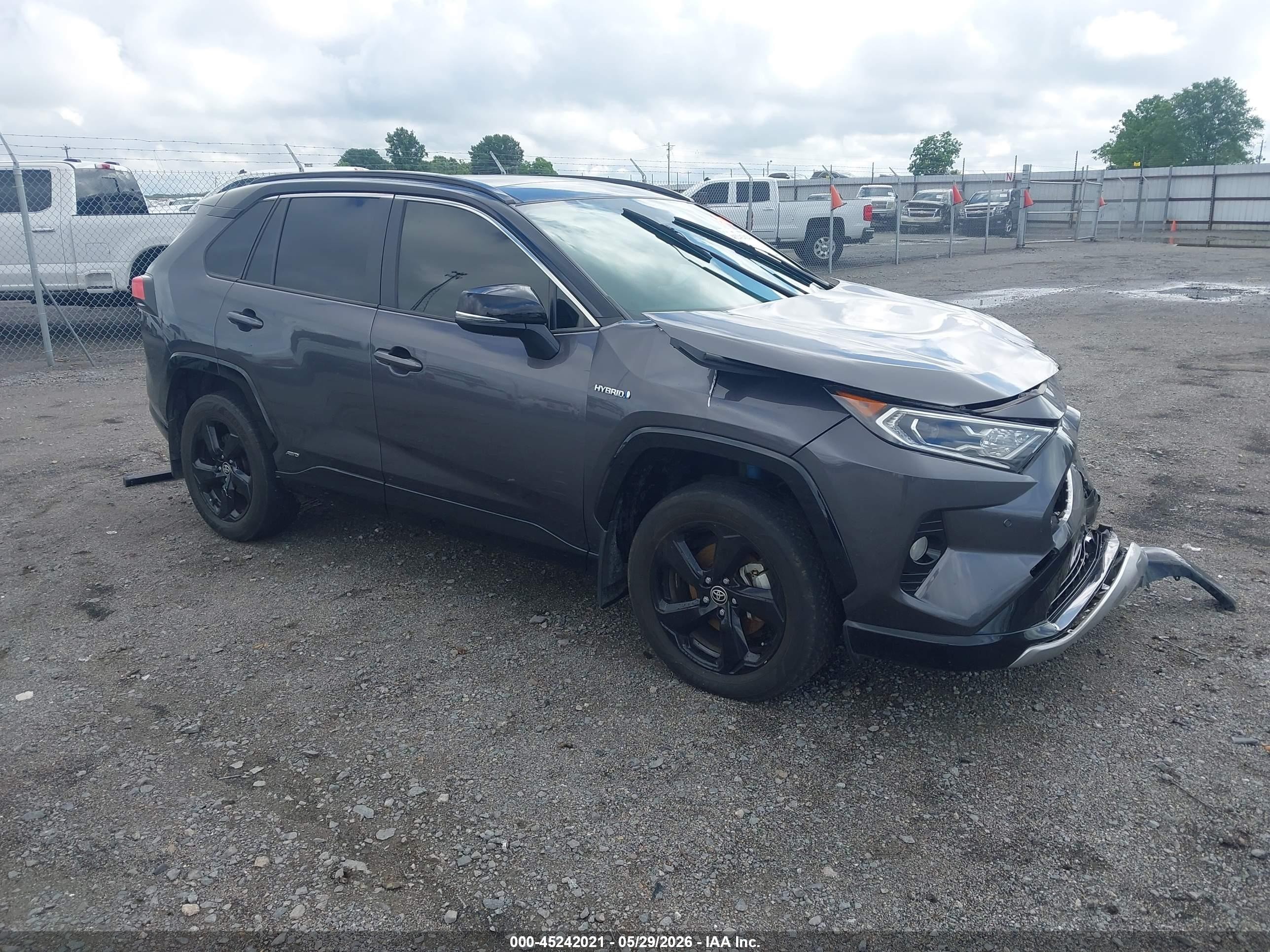 2020 Toyota RAV4 Hybrid VIN JTMEWRFV5LJ031514 — IAAI salvage auction photo