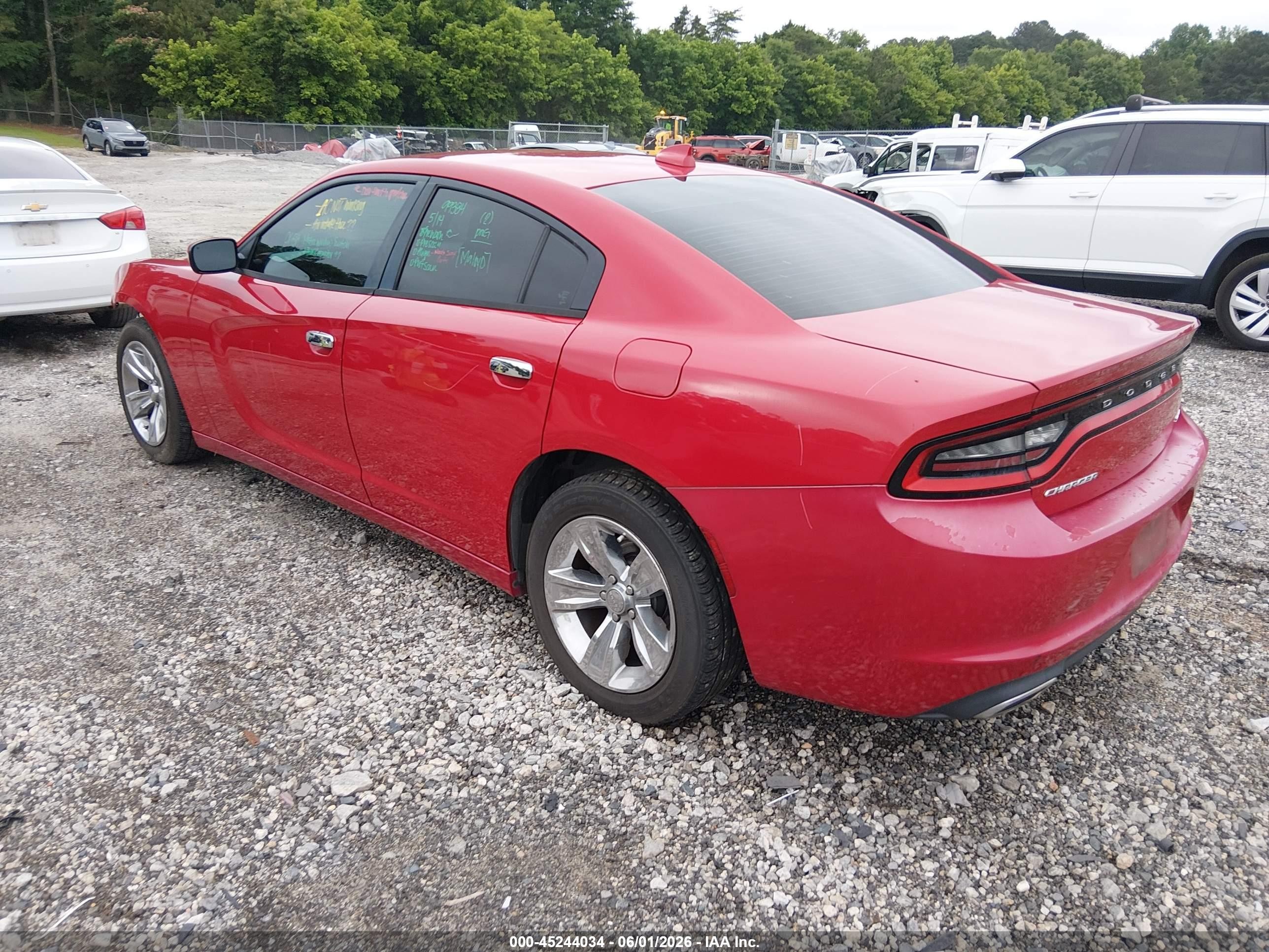 2016 Dodge Charger VIN 2C3CDXHG7GH276407 IAAI salvage auction — Front End, Salvage (Georgia), sold $1,700 on 2026-07-01 (photo 3)