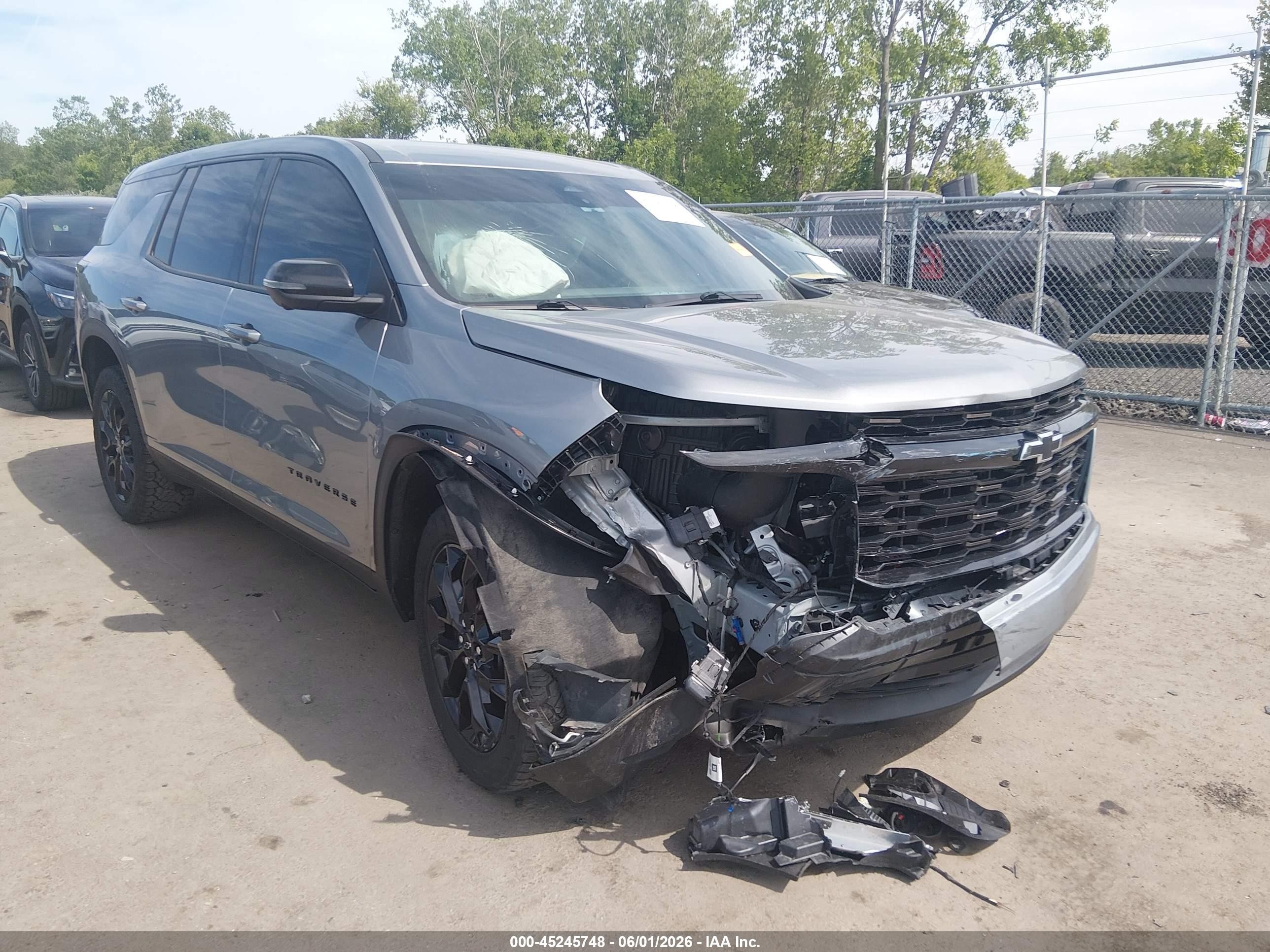2024 Chevrolet Traverse VIN 1GNEREKS9RJ201546 — IAAI salvage auction photo
