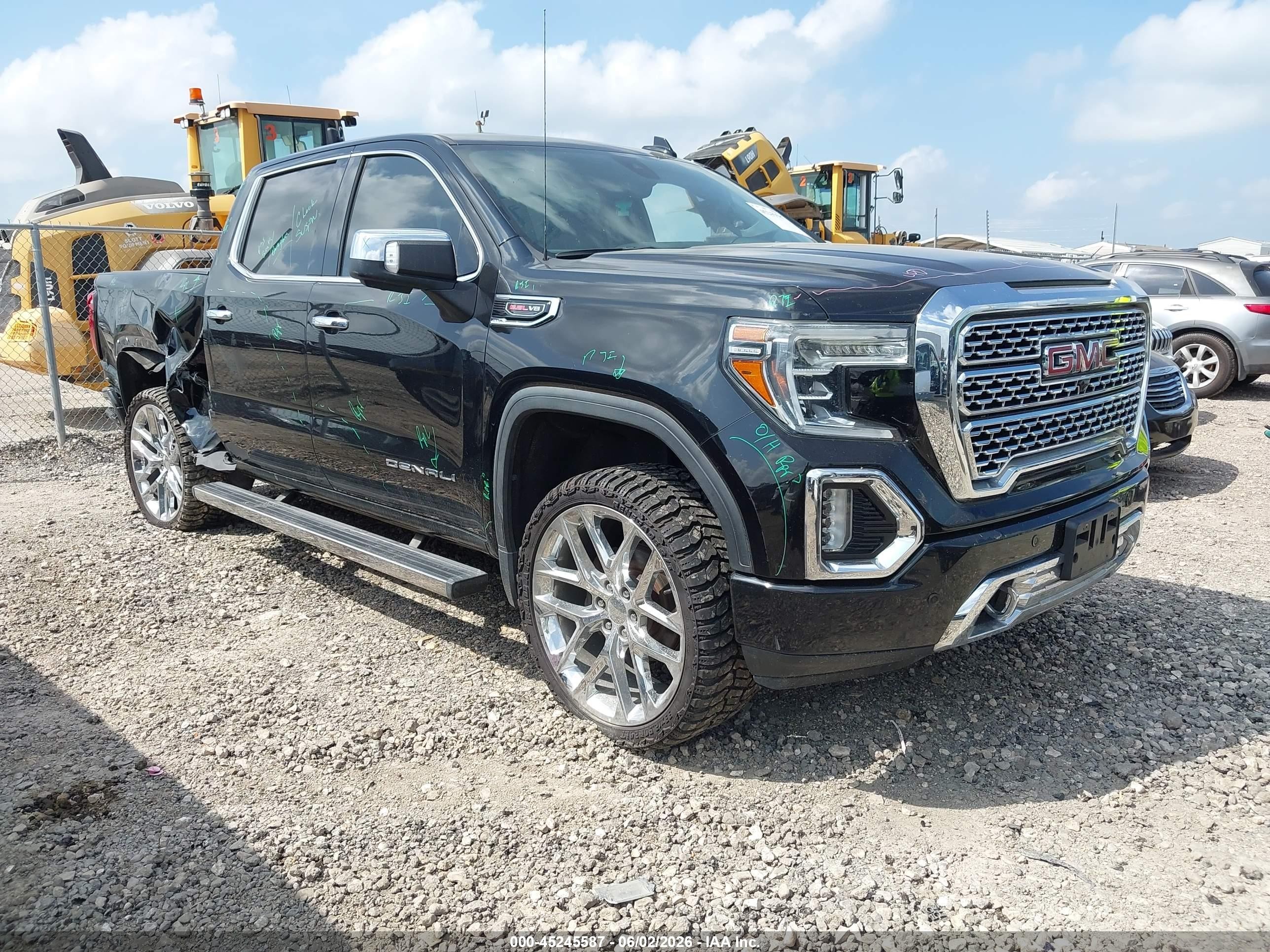2019 GMC Sierra 1500 VIN 1GTU9FEL8KZ289320 — IAAI salvage auction photo