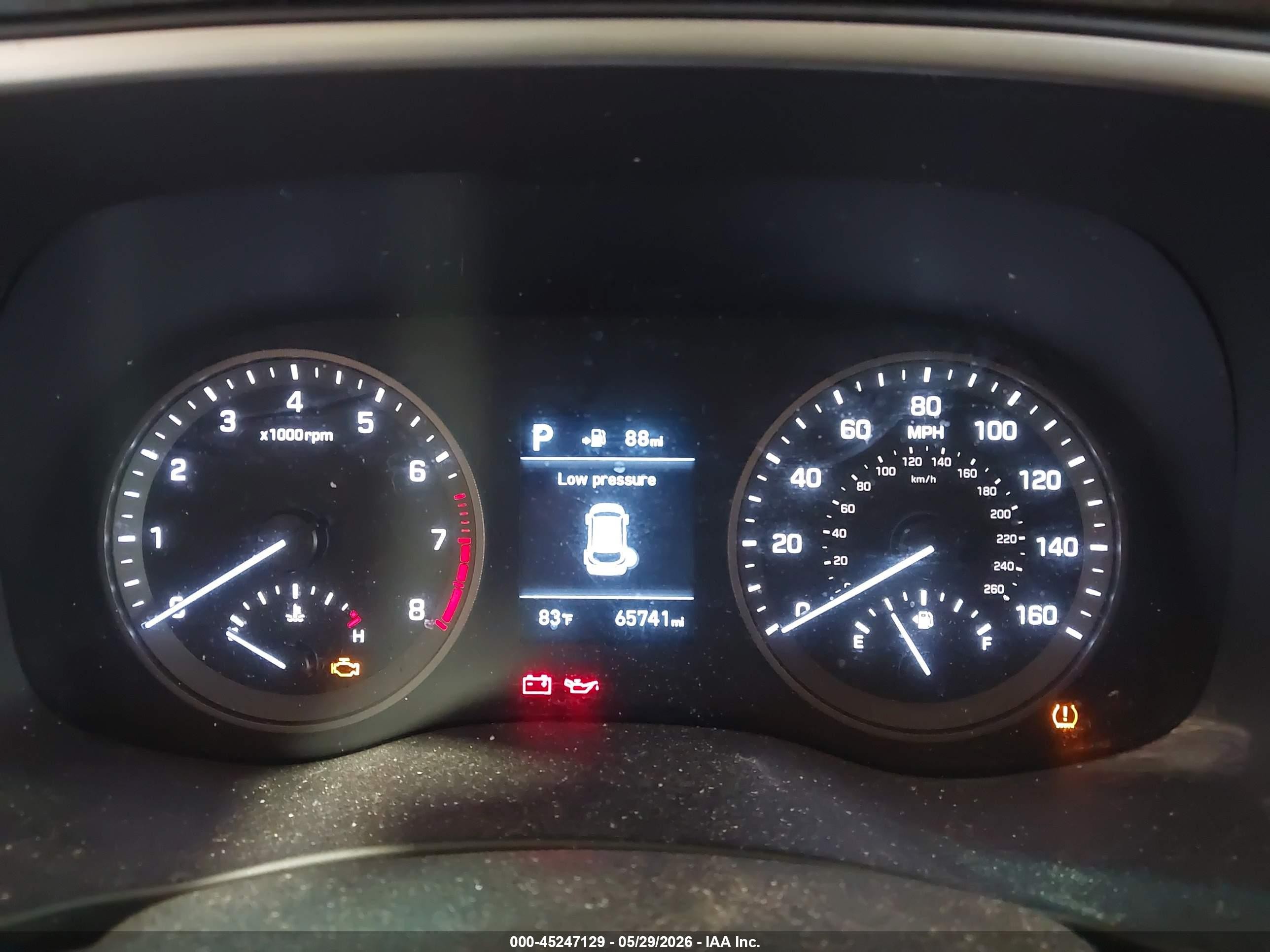2021 Hyundai Tucson VIN KM8J23A4XMU403835 IAAI salvage auction — Front & Rear, Salvage (North Carolina), sold $2,450 on 2026-07-10 (photo 7)