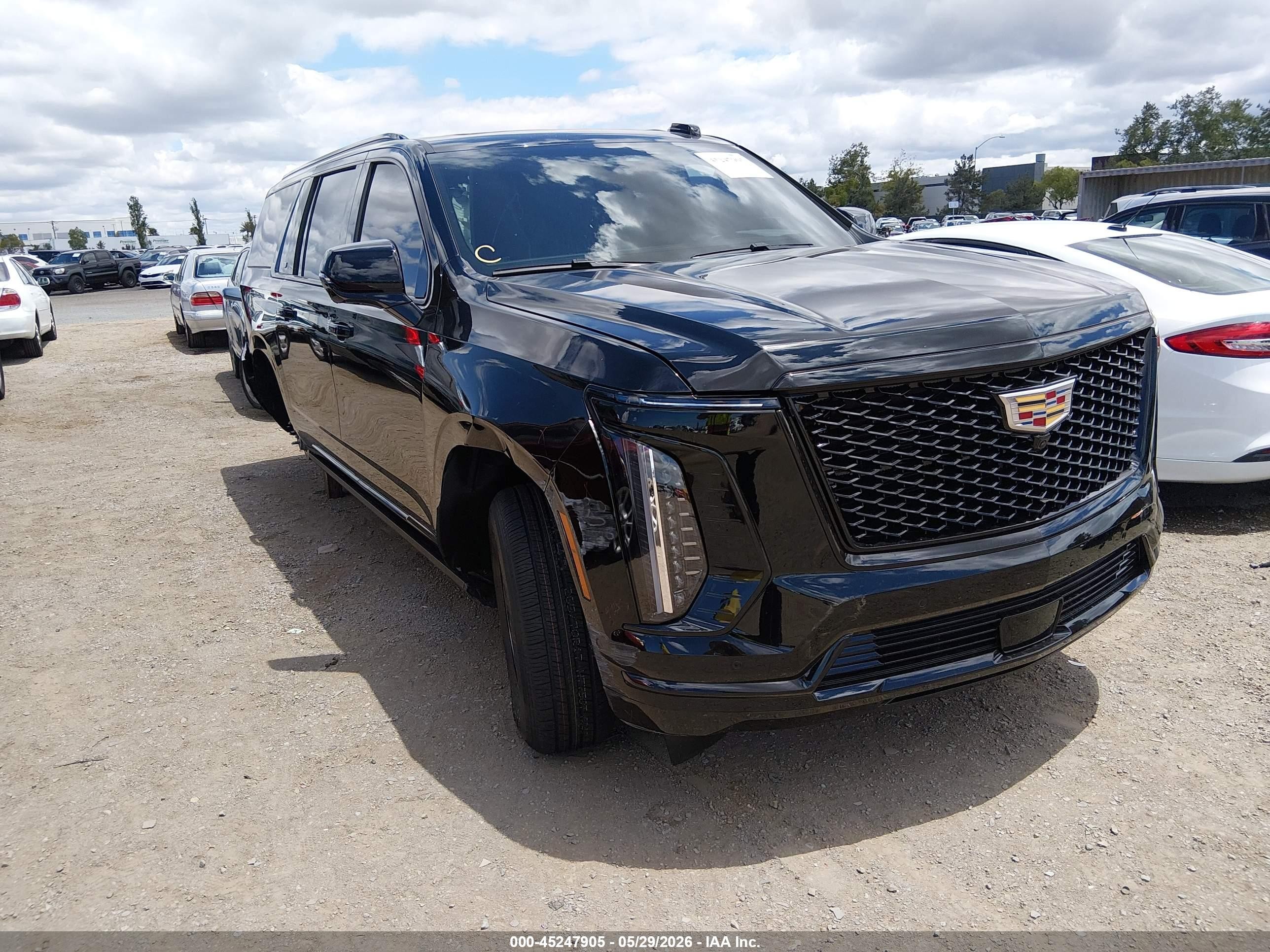 2026 Cadillac Escalade ESV VIN 1GYS8PKL3TR317914 — IAAI salvage auction photo