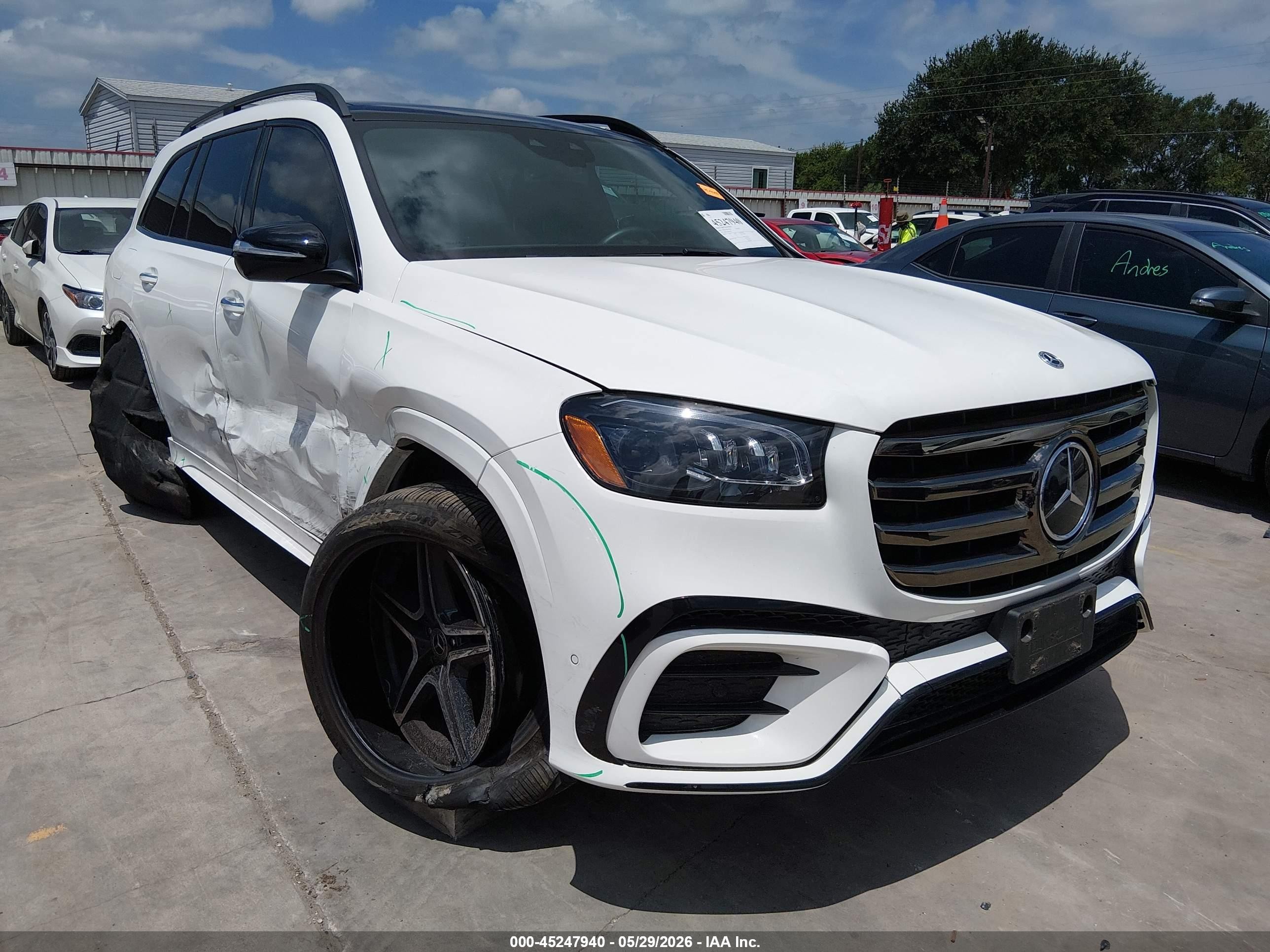 2024 Mercedes-Benz GLS-Class VIN 4JGFF5KE1RB270267 — IAAI salvage auction photo