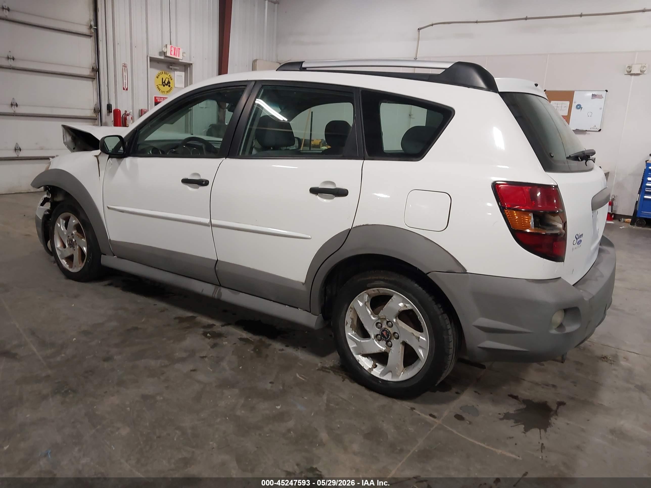 2007 Pontiac Vibe VIN 5Y2SL65807Z423328 IAAI salvage auction — Front End, Salvage (Iowa), sold $400 on 2026-09-16 (photo 3)