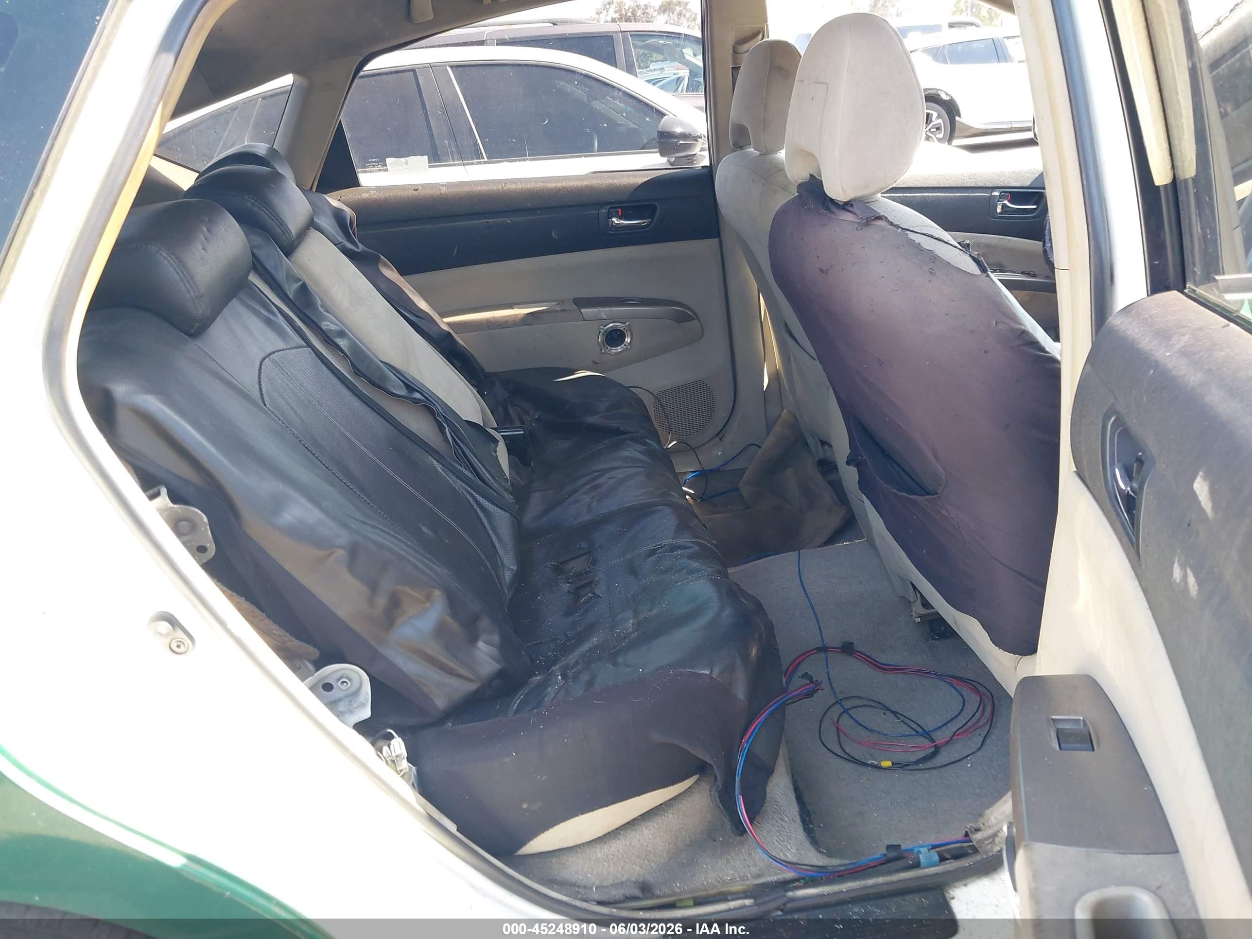 2009 Toyota Prius VIN JTDKB20U193533777 IAAI salvage auction — Normal Wear, Salvage Title - Dealer (California), sold $225 on 2026-07-09 (photo 8)