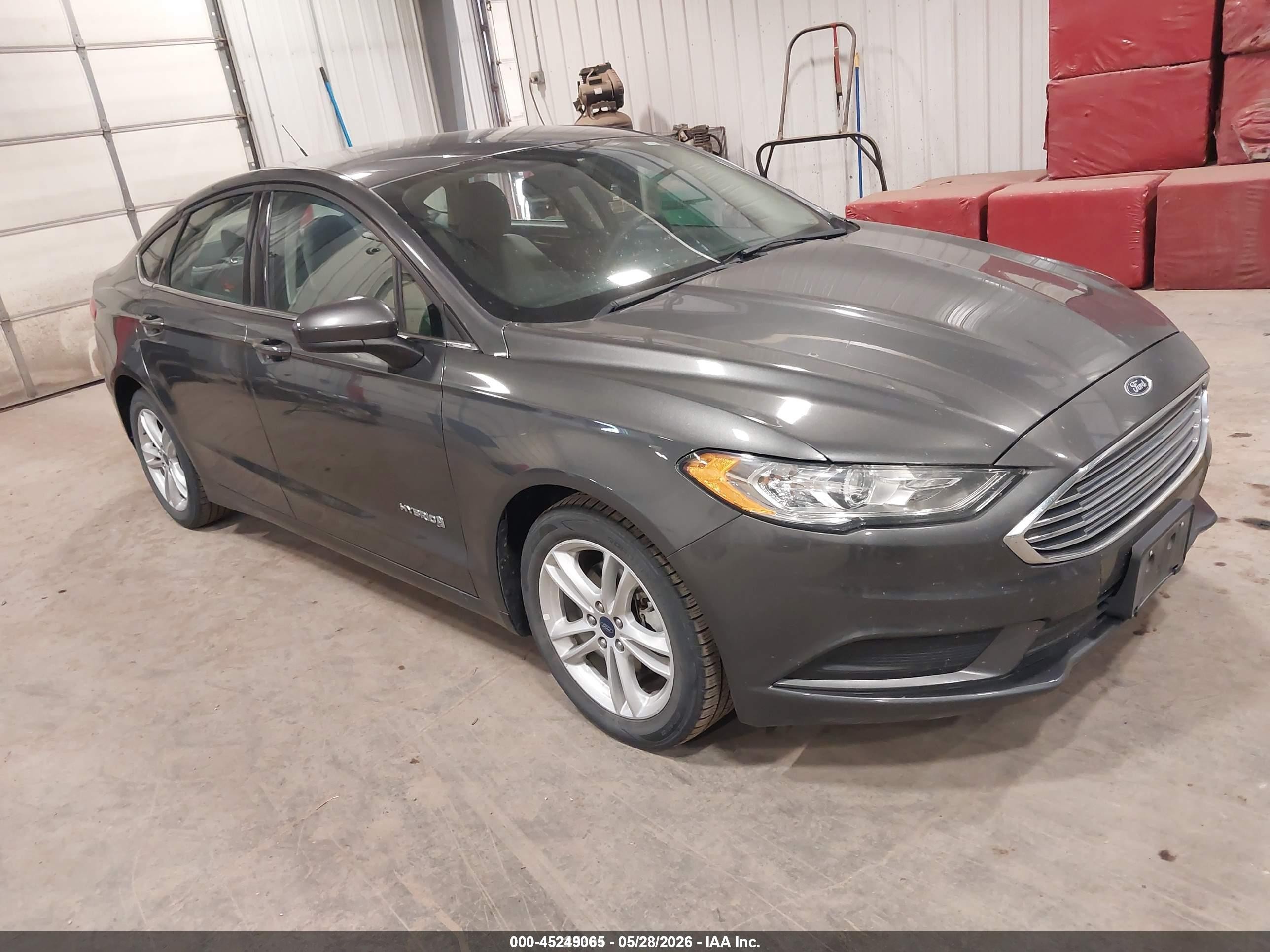 2018 Ford Fusion VIN 3FA6P0UUXJR122634 IAAI salvage auction — Normal Wear, SF97 (South Dakota), sold $3,575 on 2026-07-09 (photo 1)
