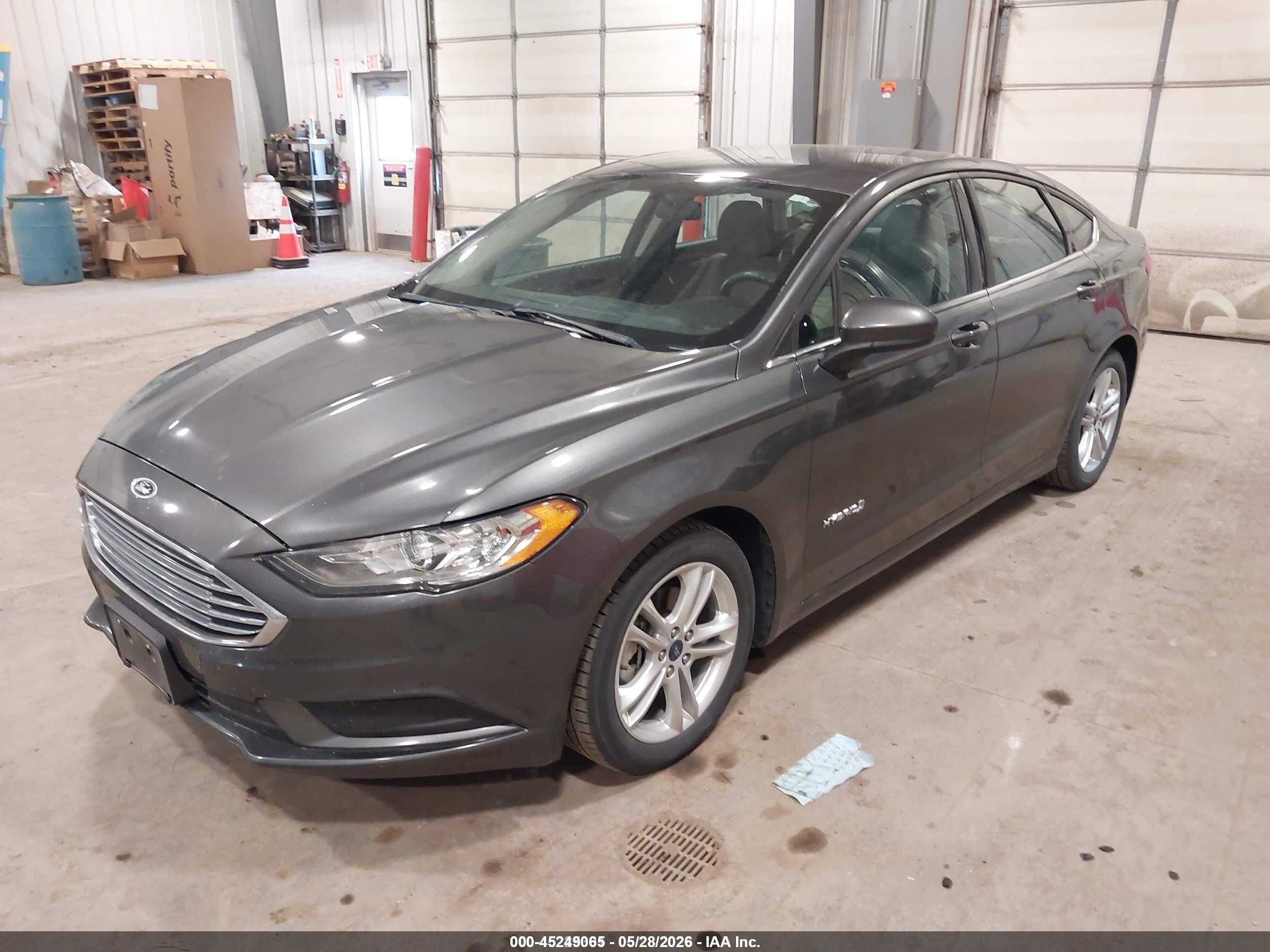 2018 Ford Fusion VIN 3FA6P0UUXJR122634 IAAI salvage auction — Normal Wear, SF97 (South Dakota), sold $3,575 on 2026-07-09 (photo 2)