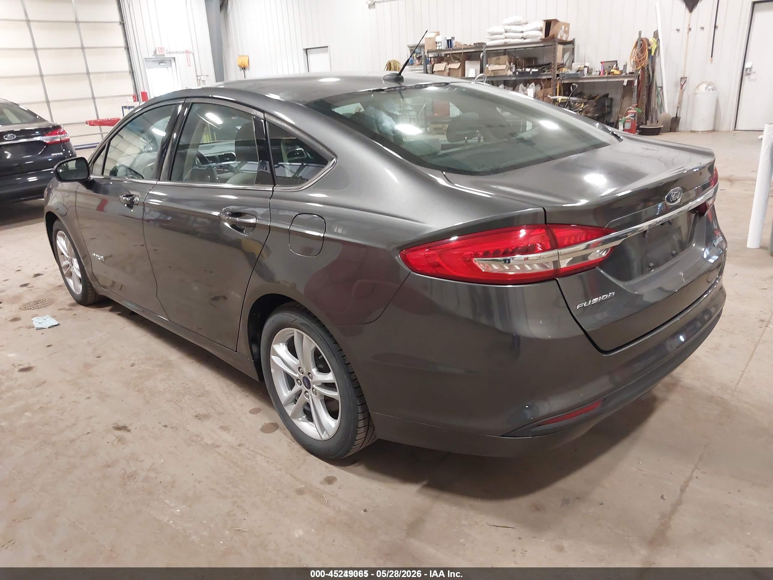2018 Ford Fusion VIN 3FA6P0UUXJR122634 IAAI salvage auction — Normal Wear, SF97 (South Dakota), sold $3,575 on 2026-07-09 (photo 3)